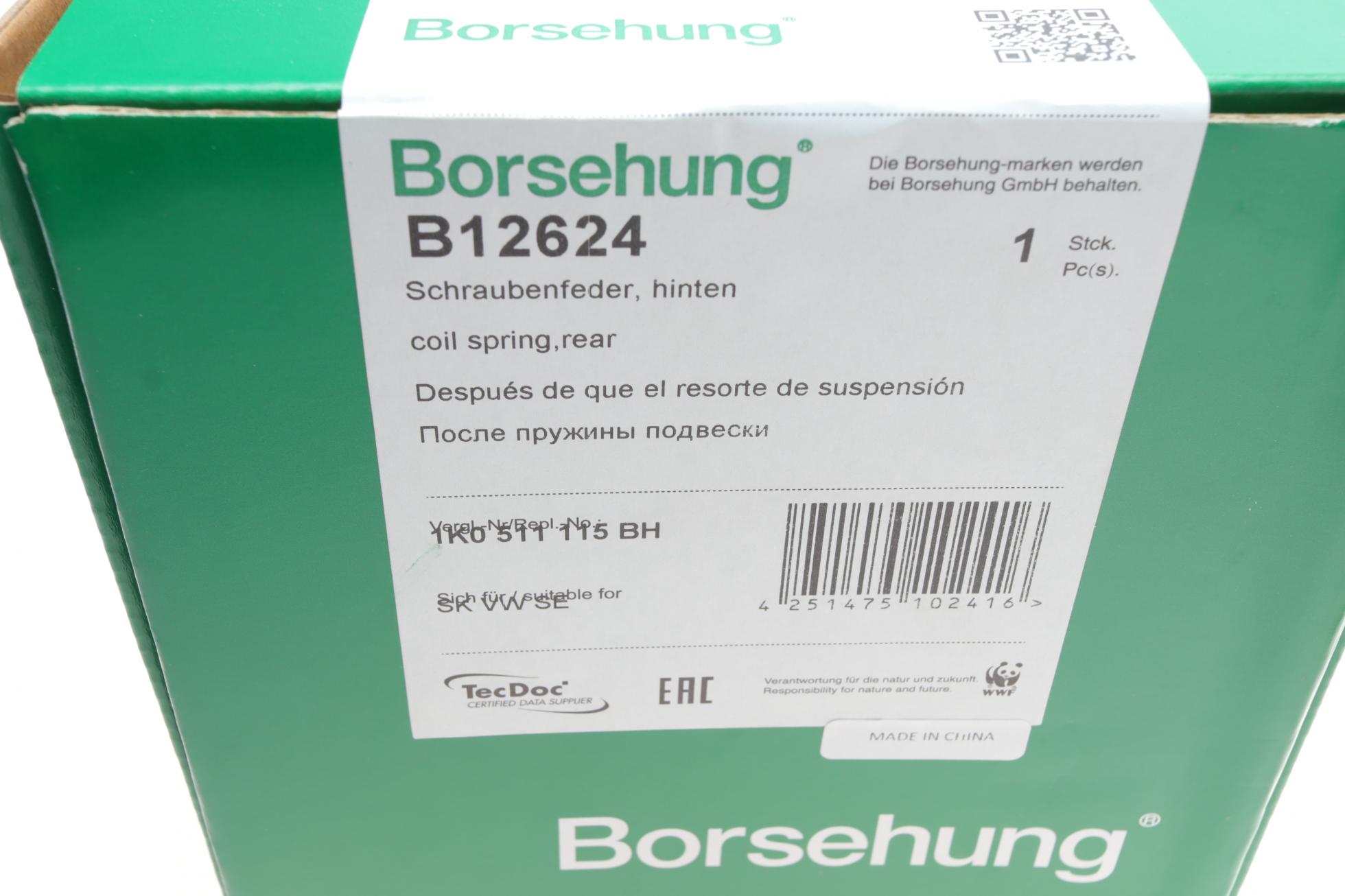 B12624 BORSEHUNG
