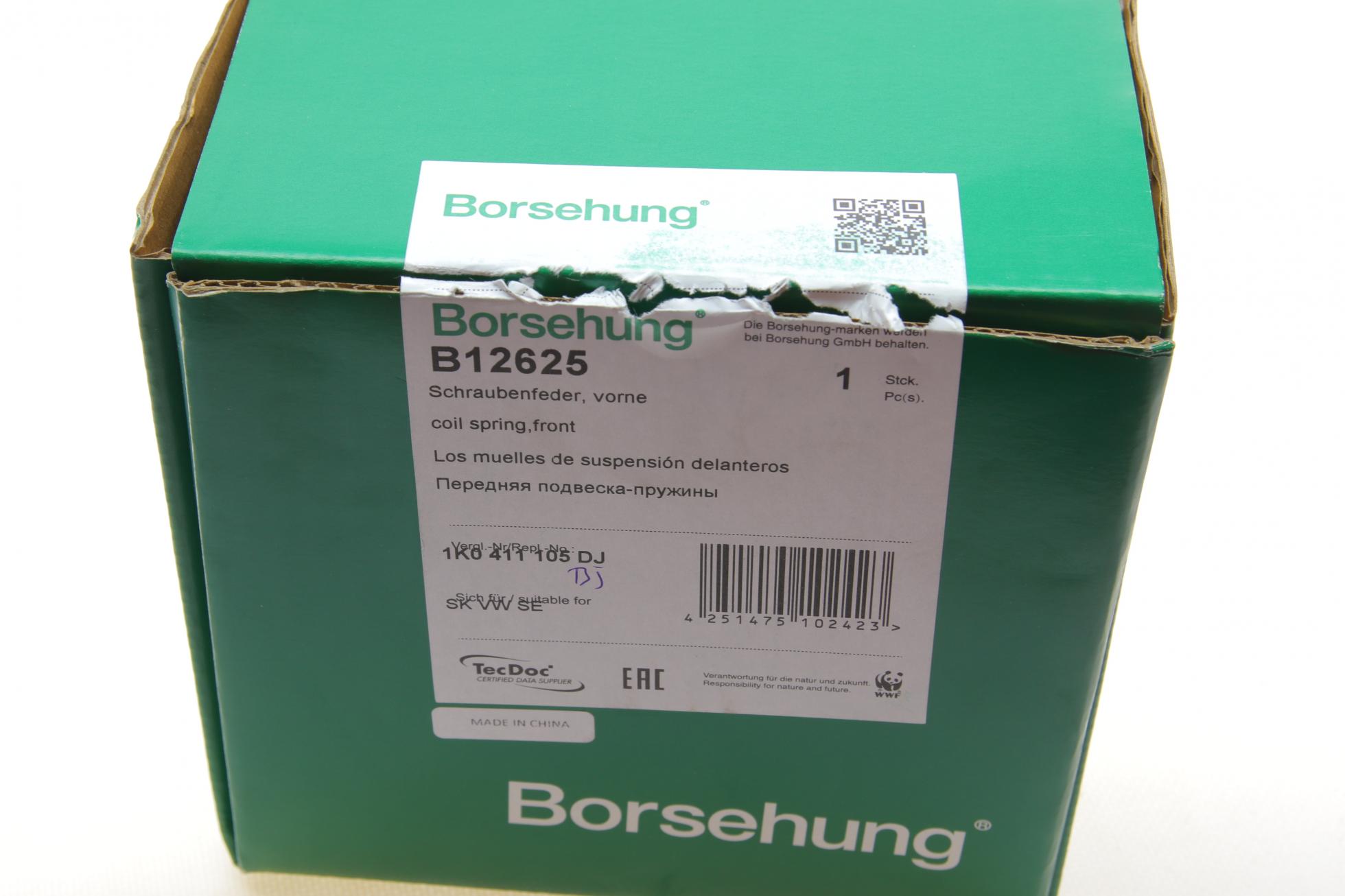 B12625 BORSEHUNG