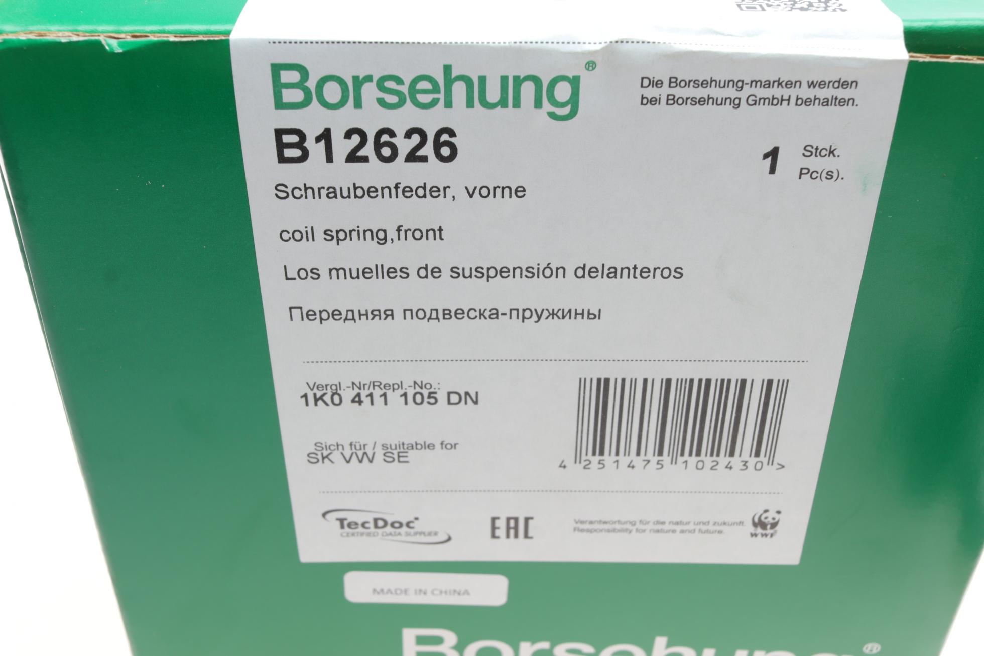 B12626 BORSEHUNG