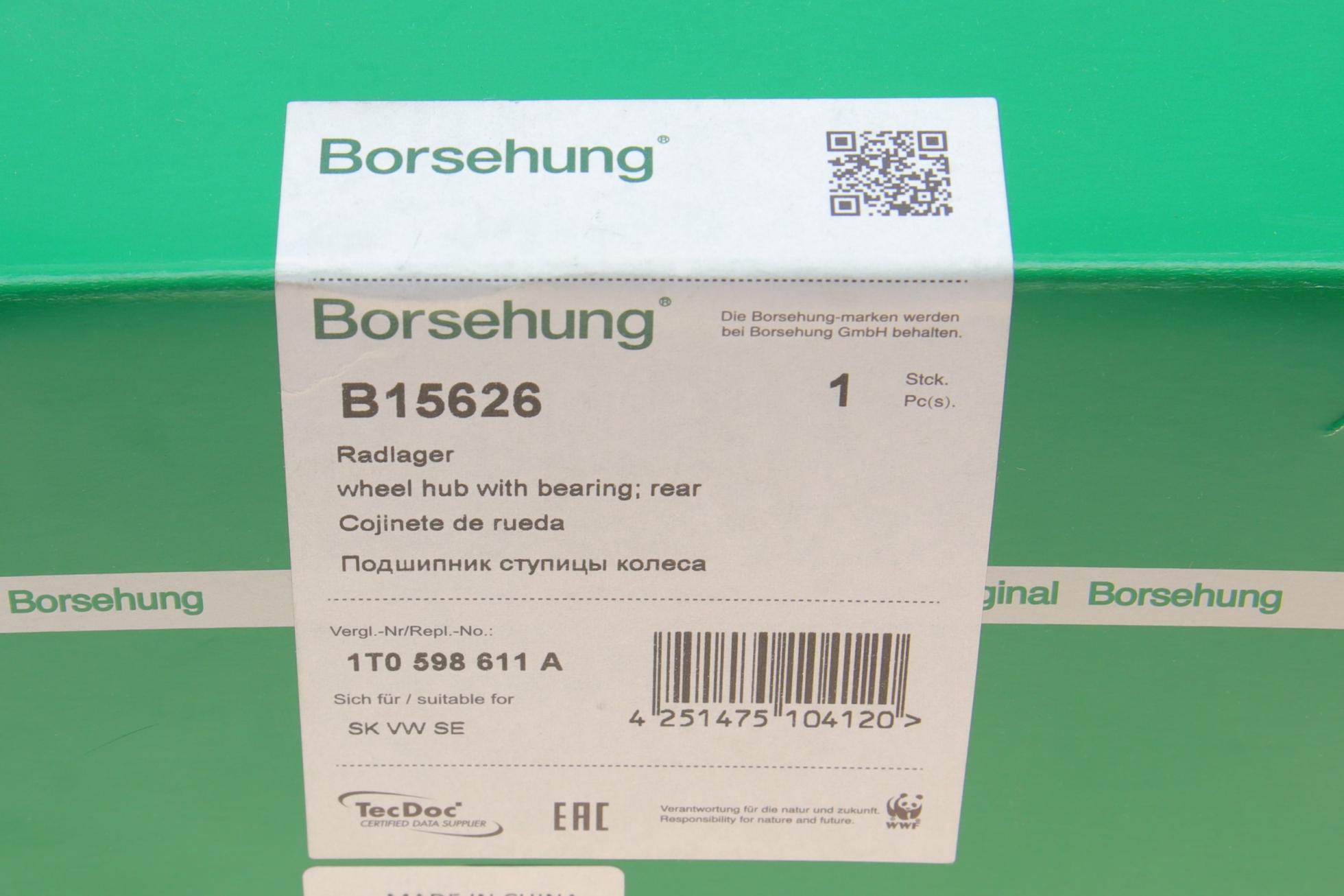 B15626 BORSEHUNG