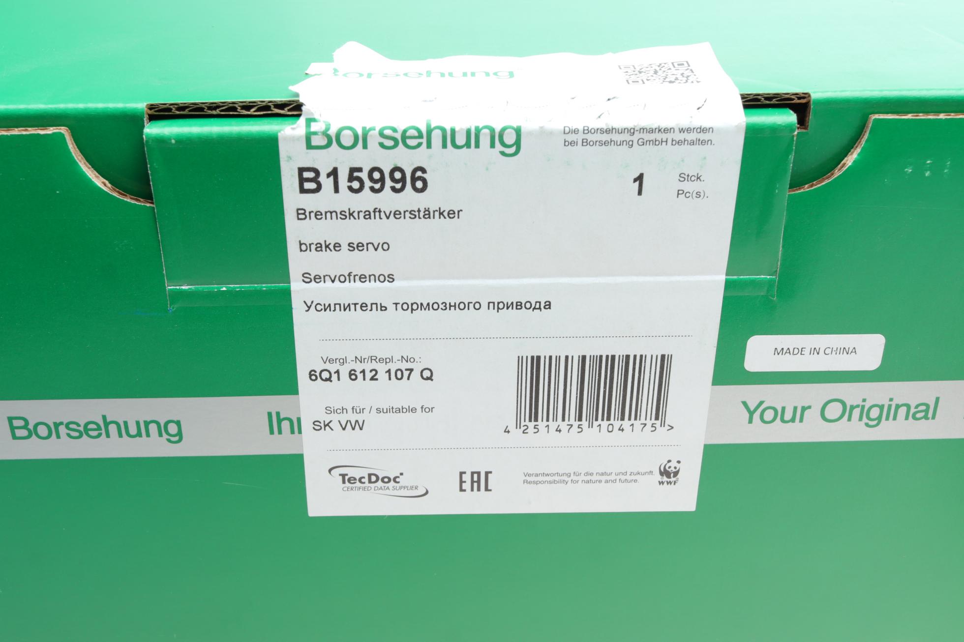 B15996 BORSEHUNG