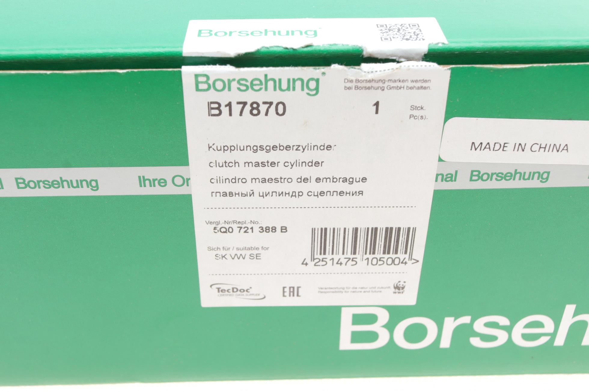 B17870 Borsehung