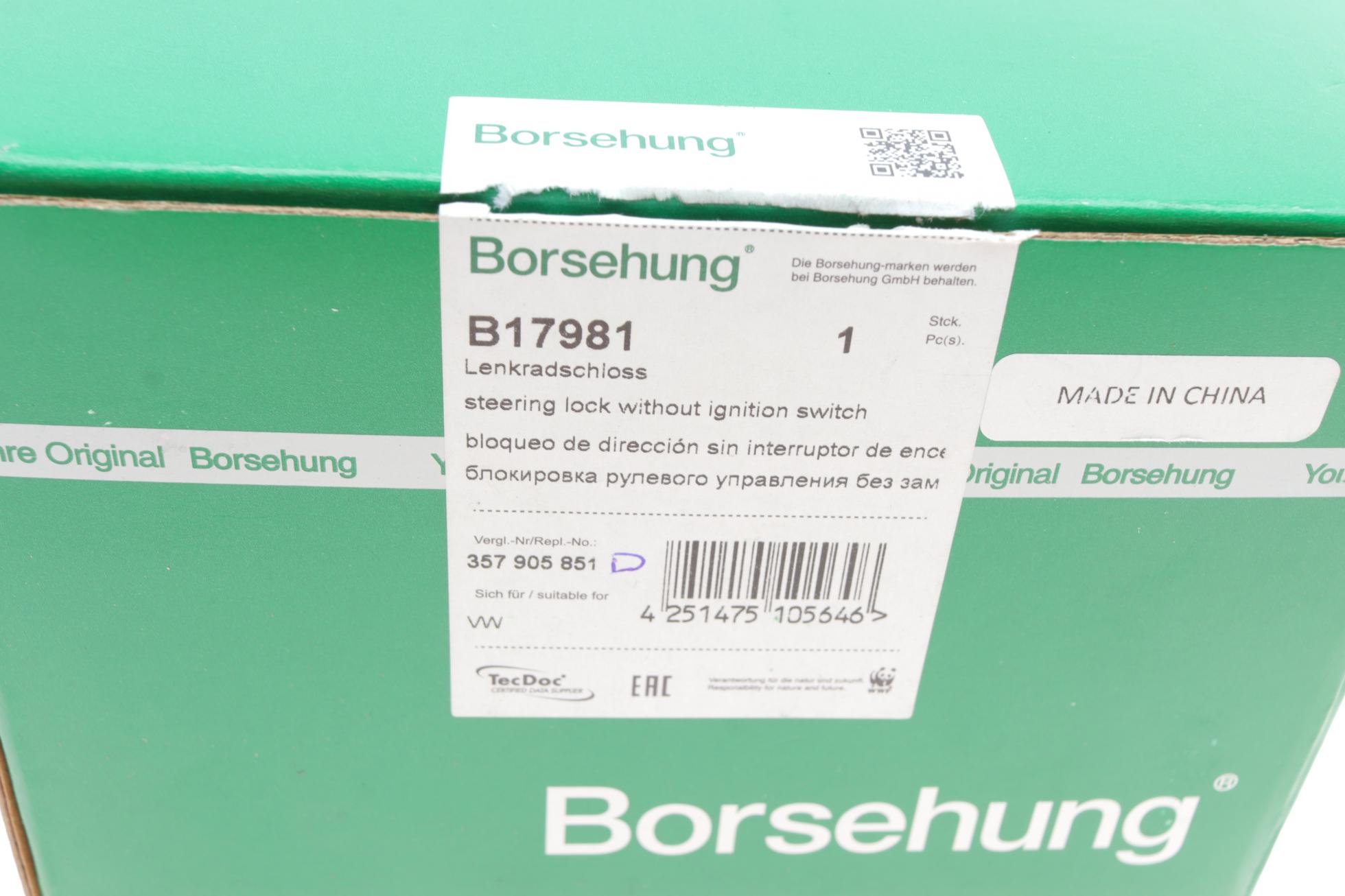 B17981 BORSEHUNG