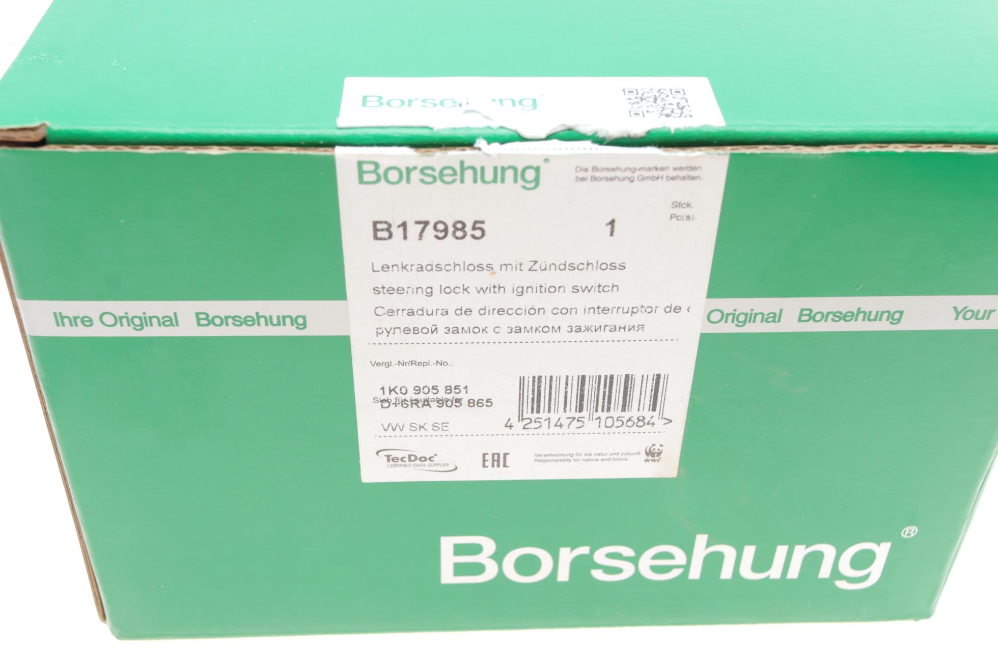 B17985 Borsehung