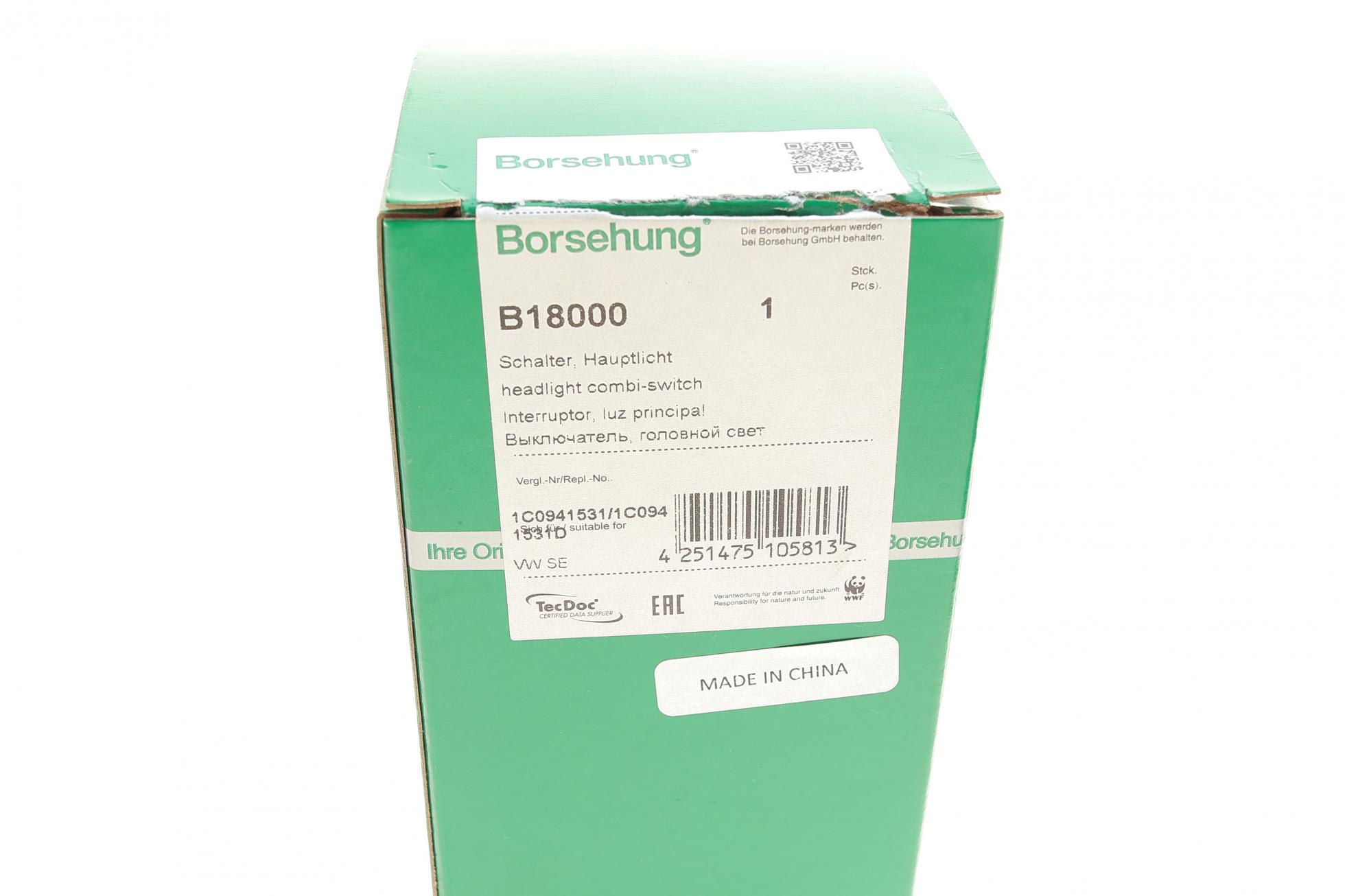 B18000 BORSEHUNG