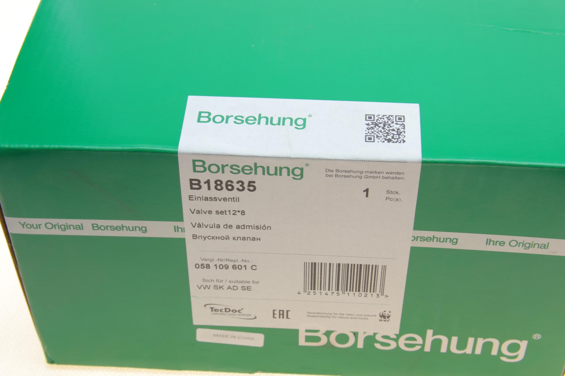 B18635 BORSEHUNG