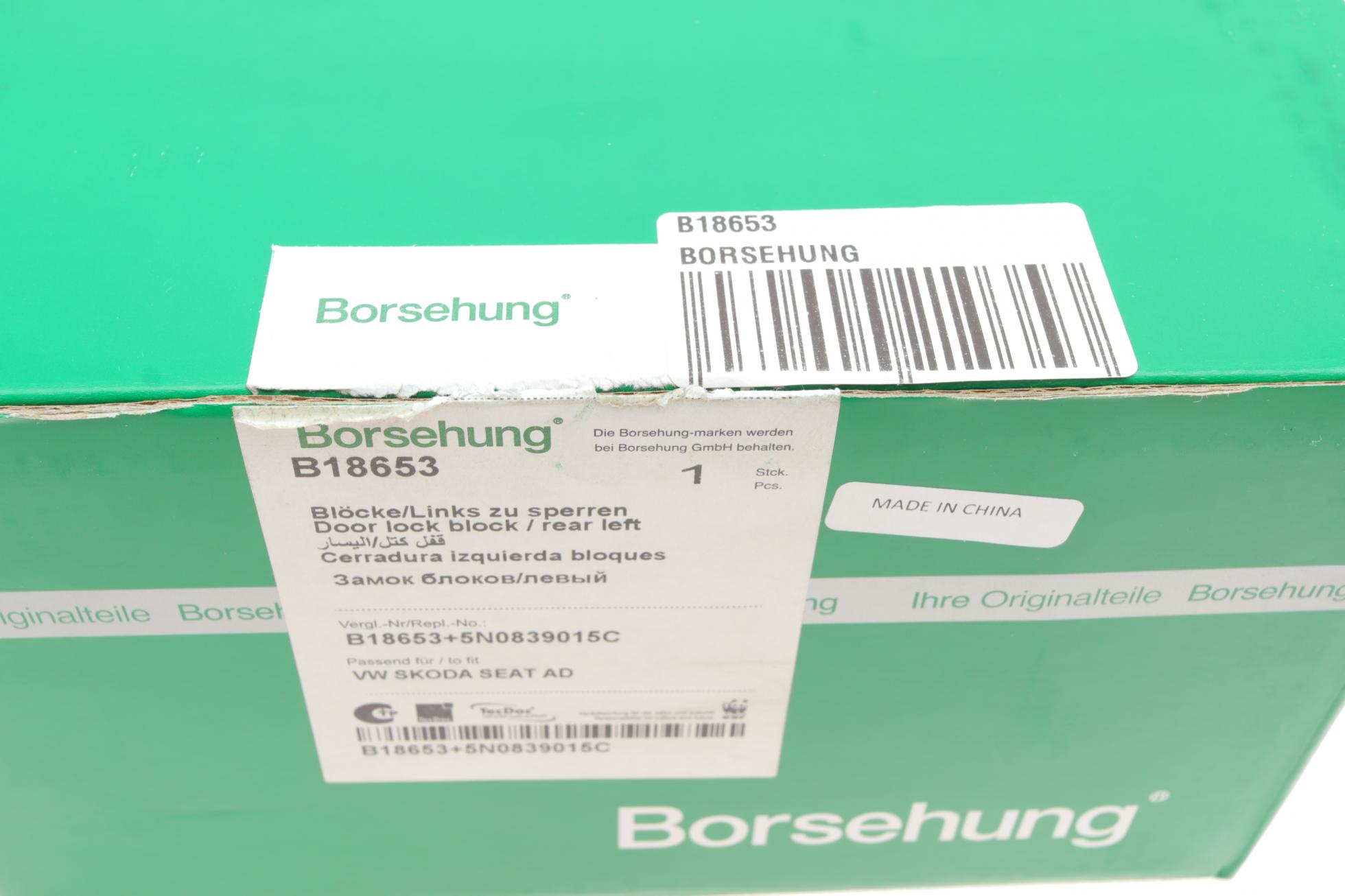 B18653 BORSEHUNG