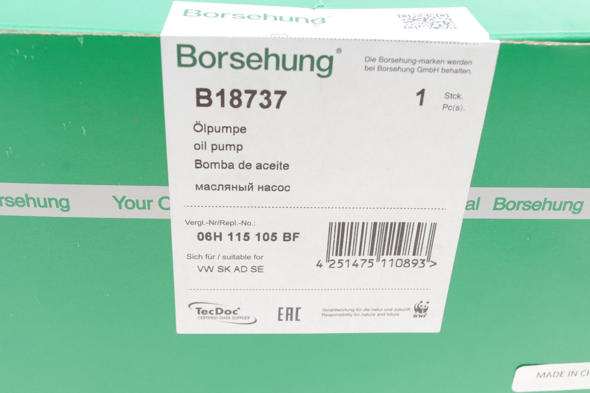 B18737 BORSEHUNG