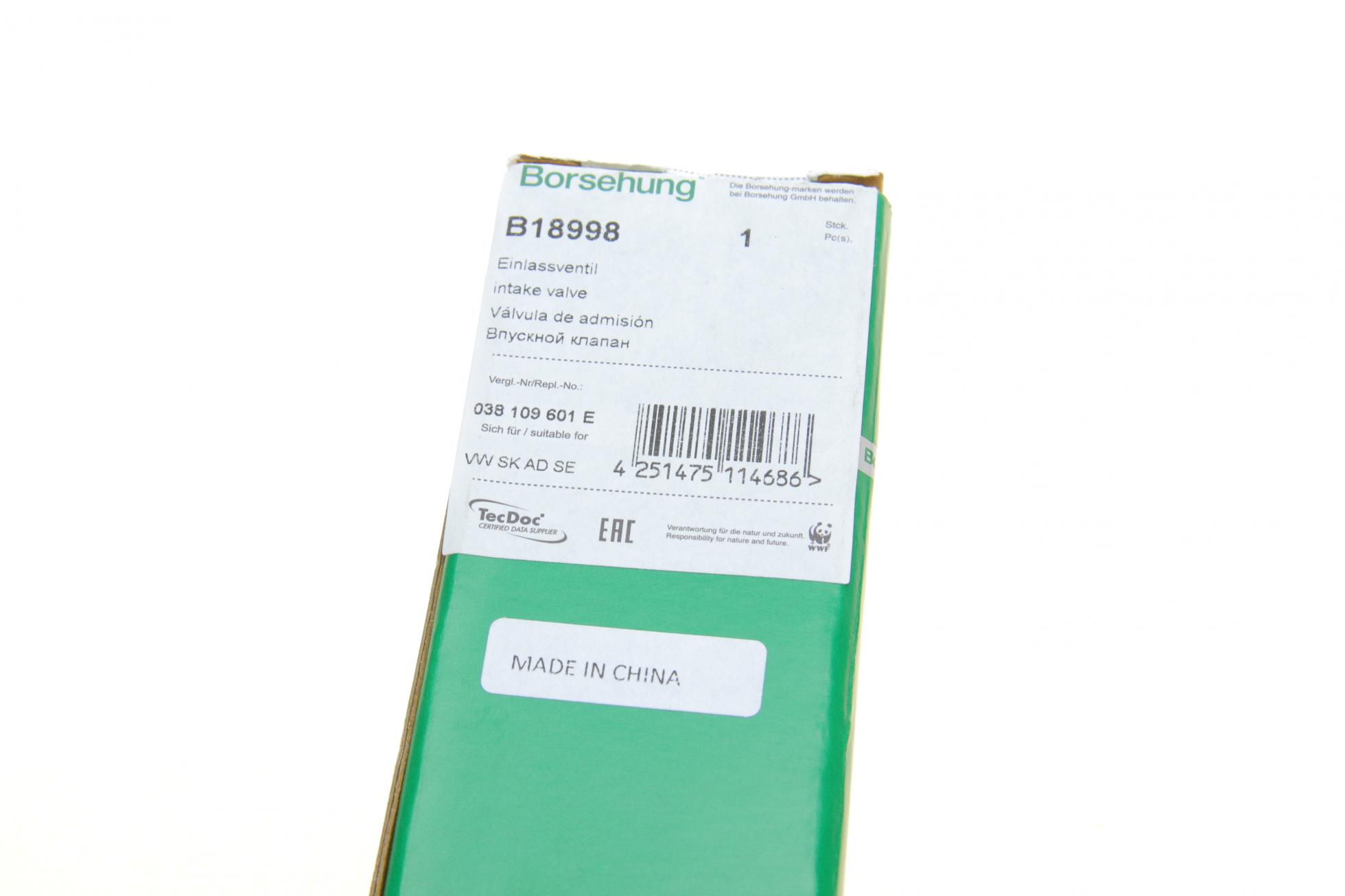 B18998 BORSEHUNG