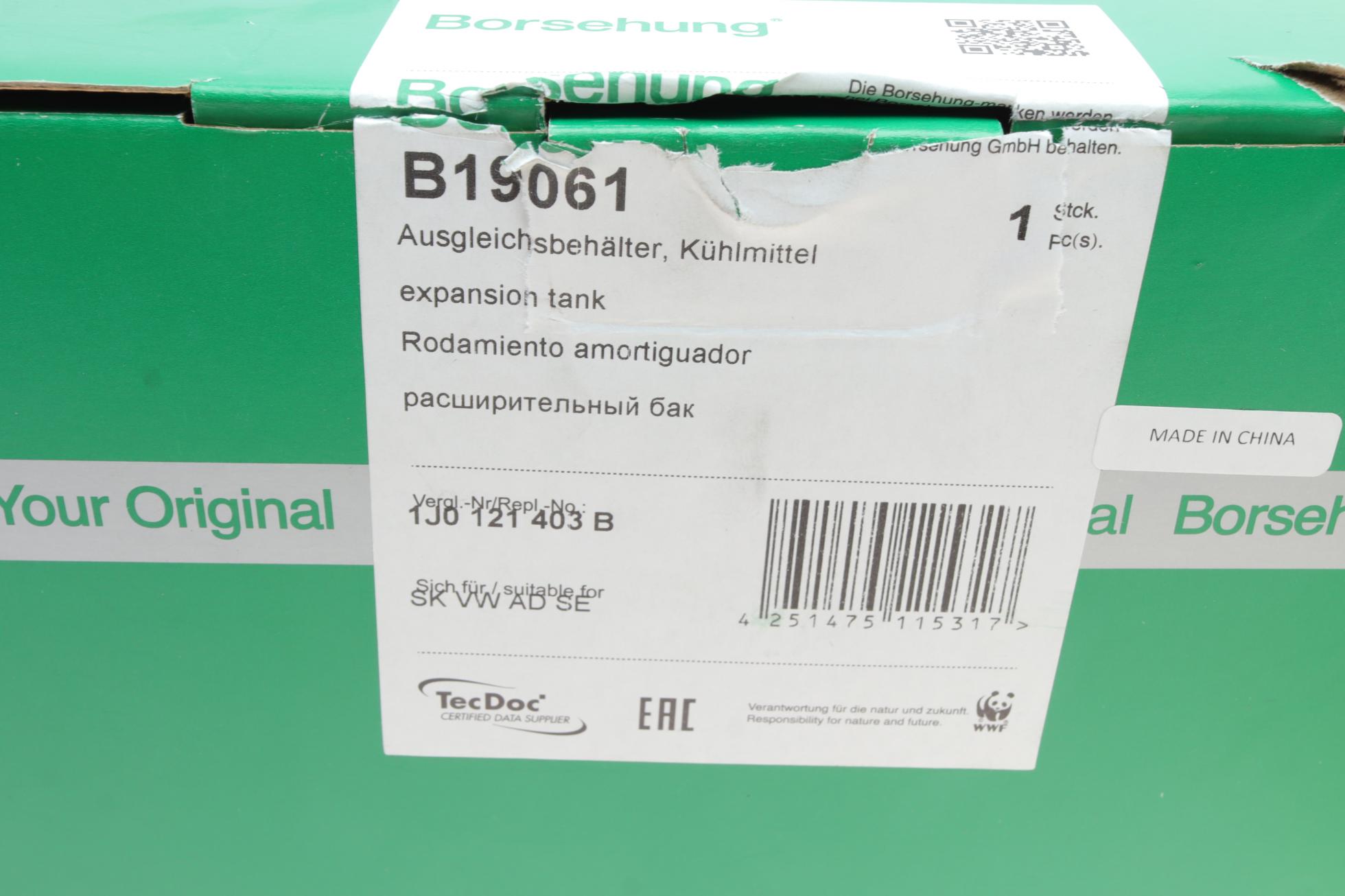 B19061 BORSEHUNG