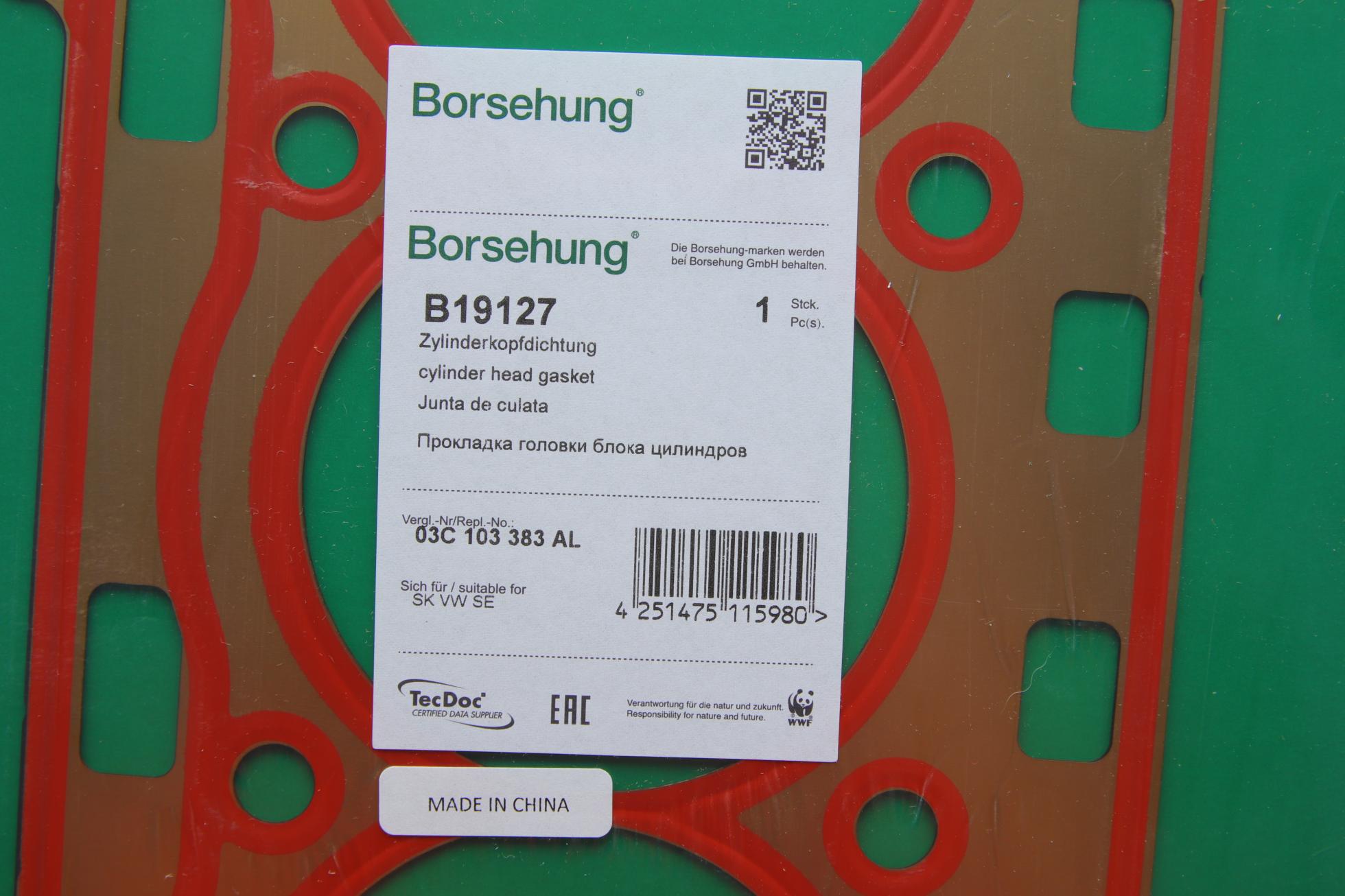 B19127 BORSEHUNG