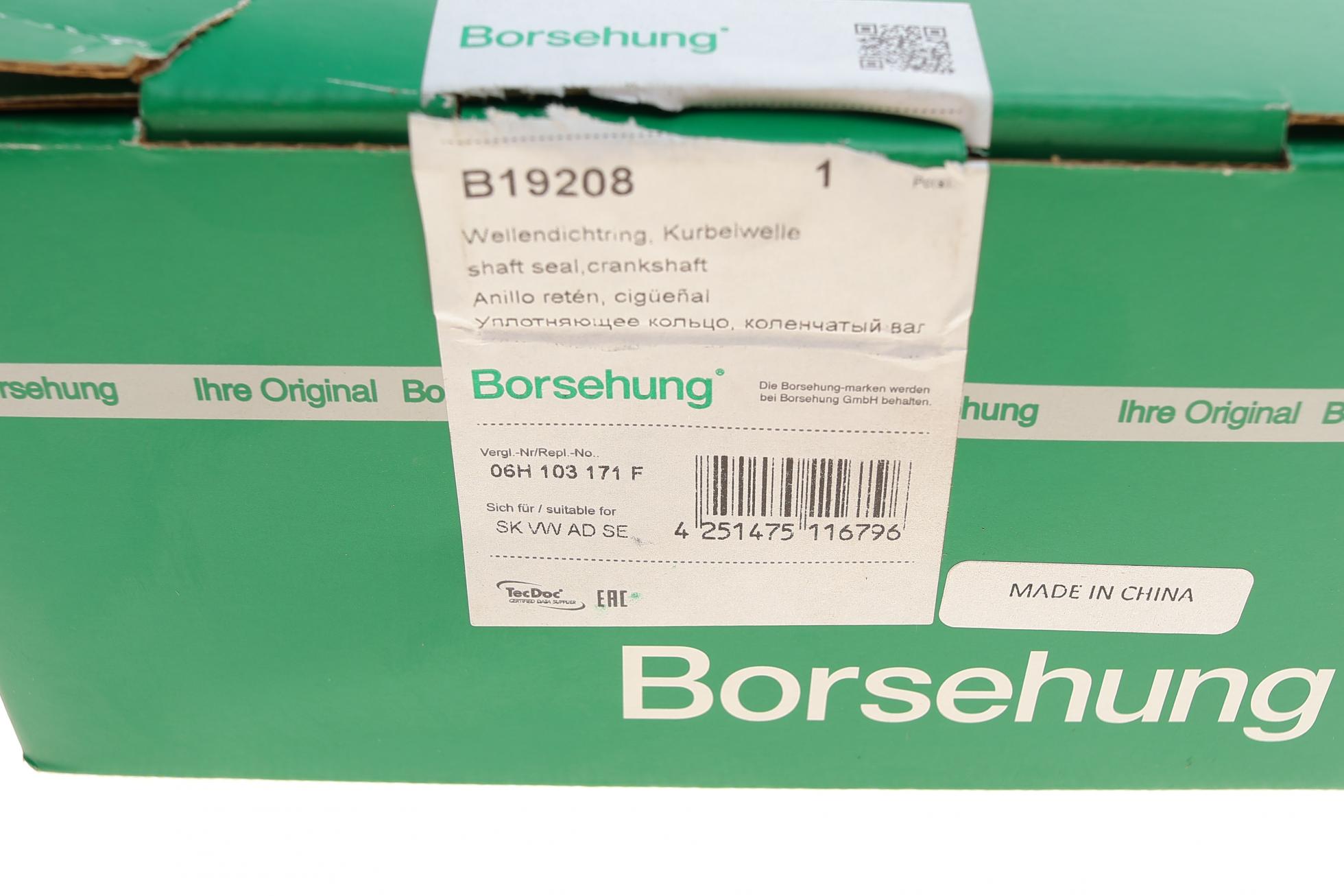 B19208 BORSEHUNG