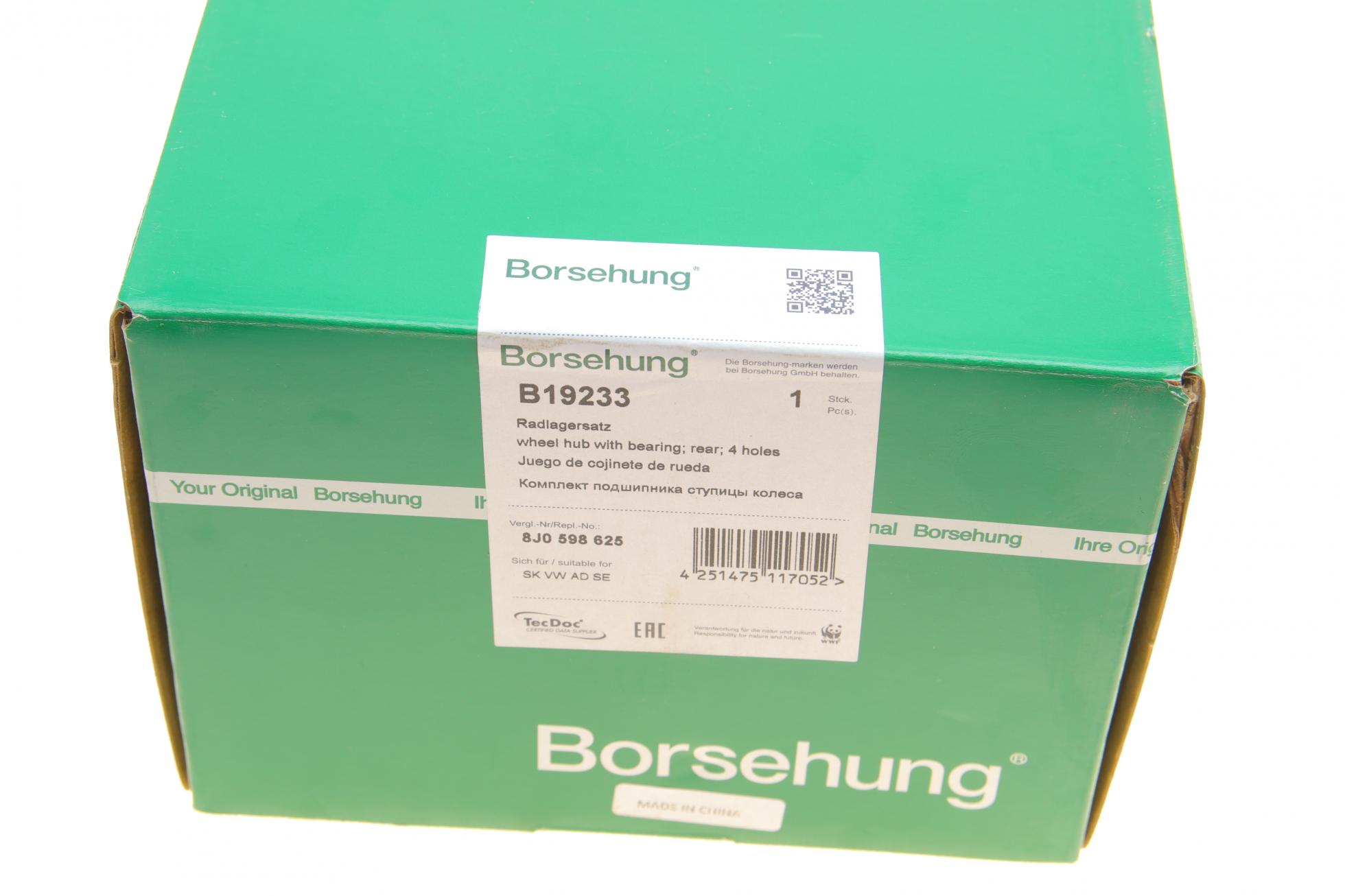 B19233 Borsehung