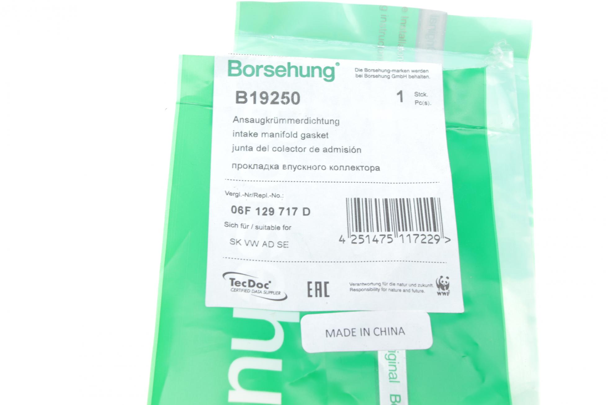B19250 BORSEHUNG