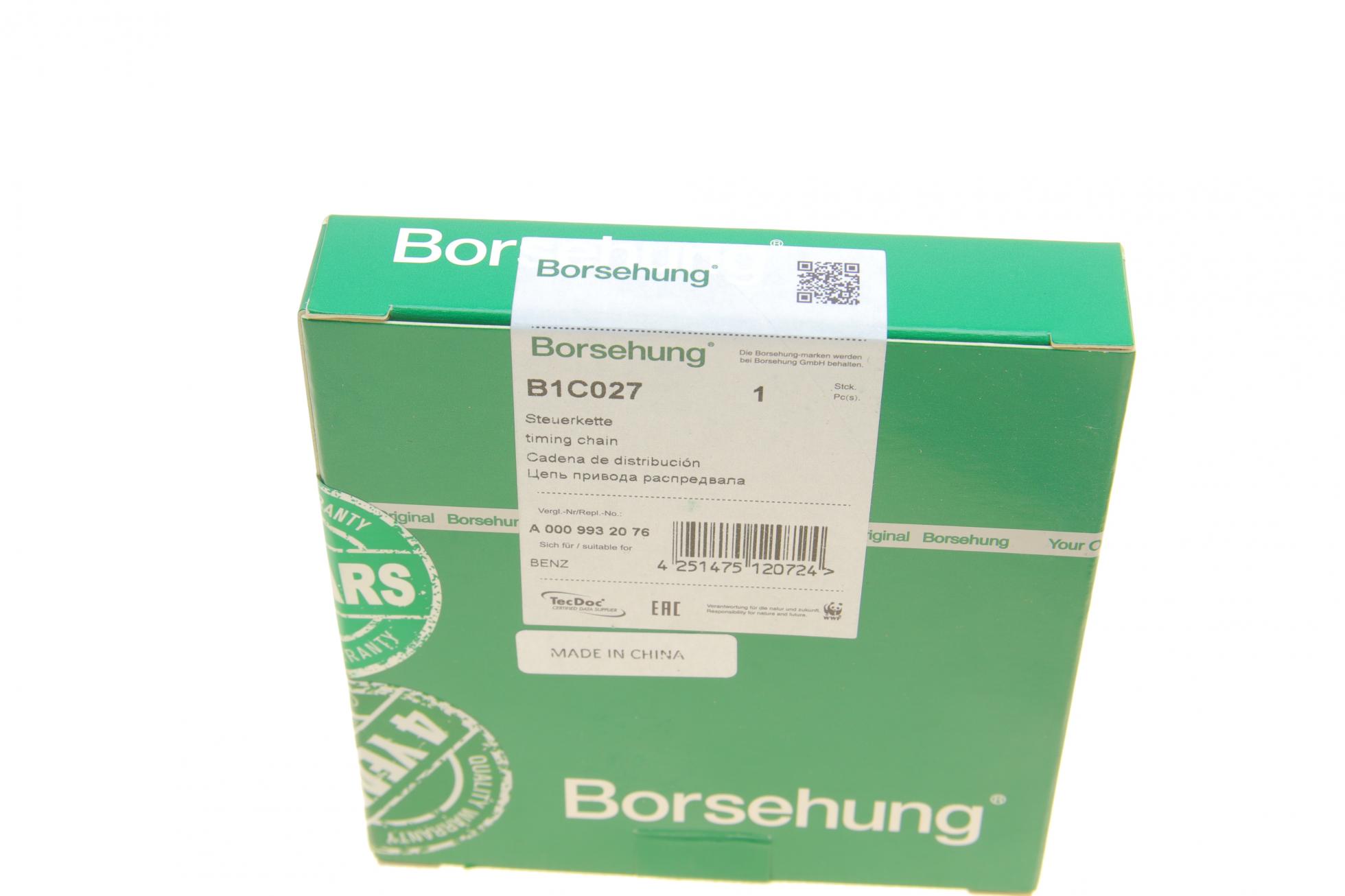 B1C027 Borsehung