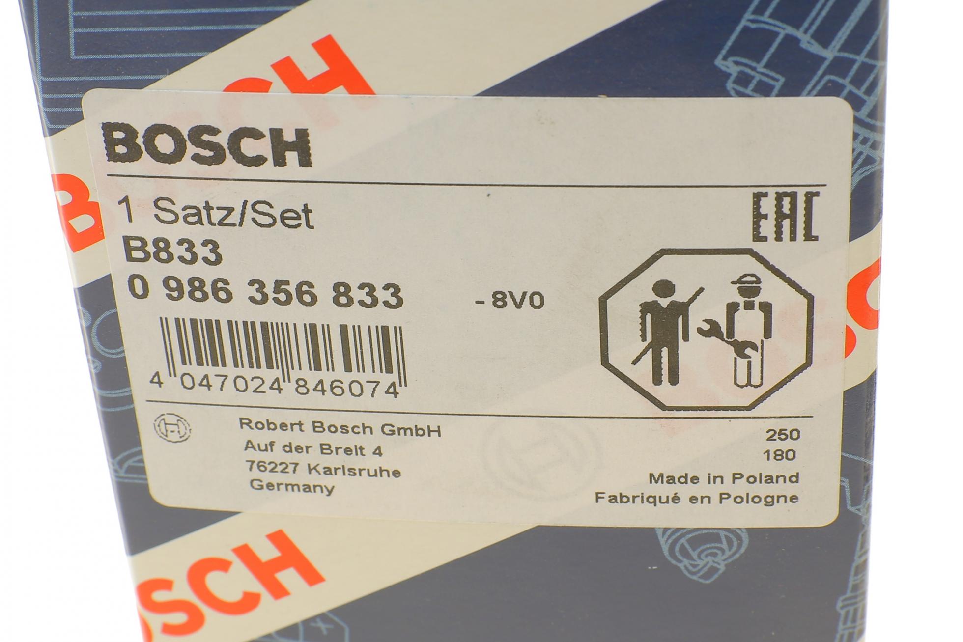0986356833 BOSCH