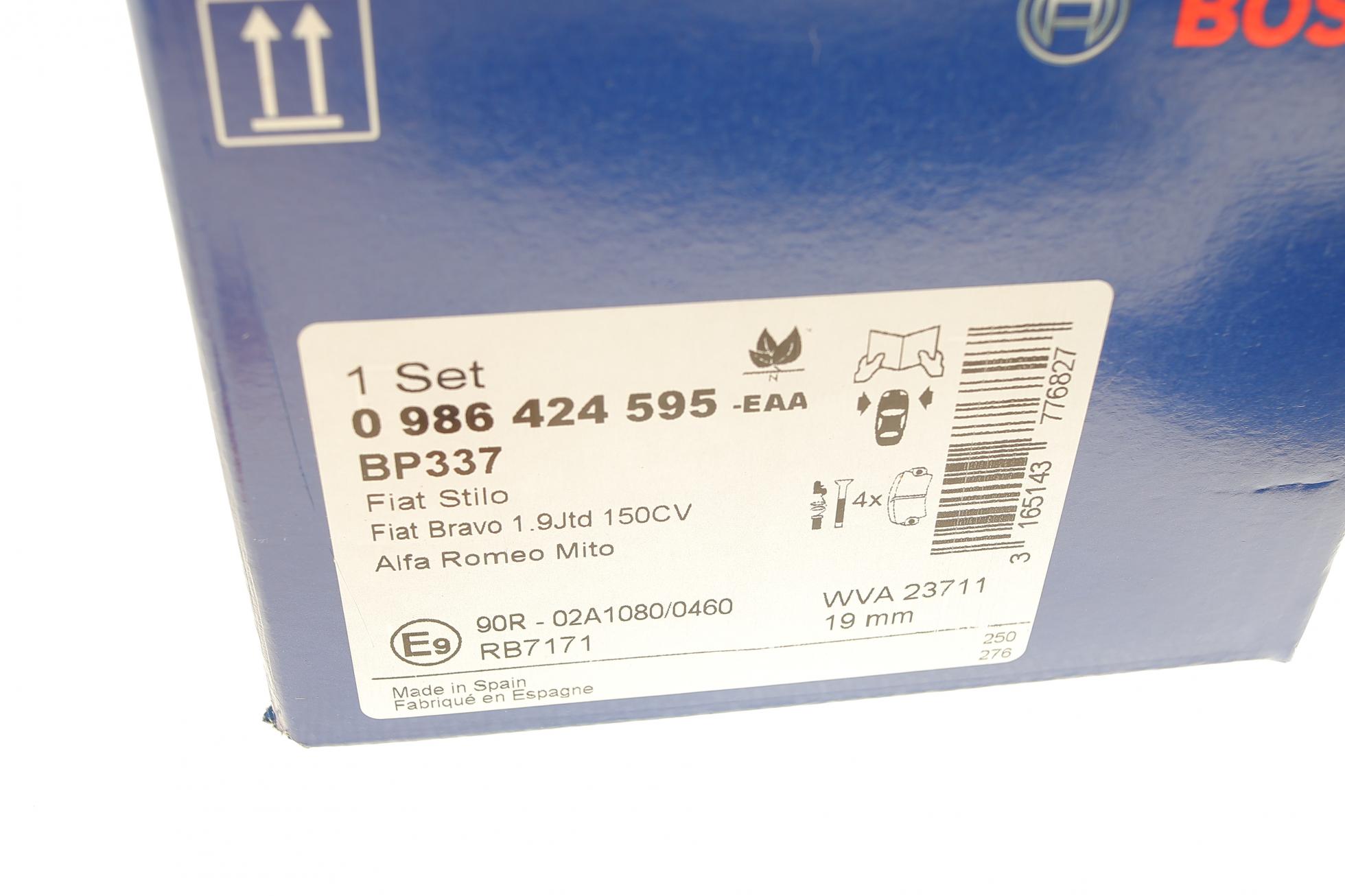 0986424595 BOSCH