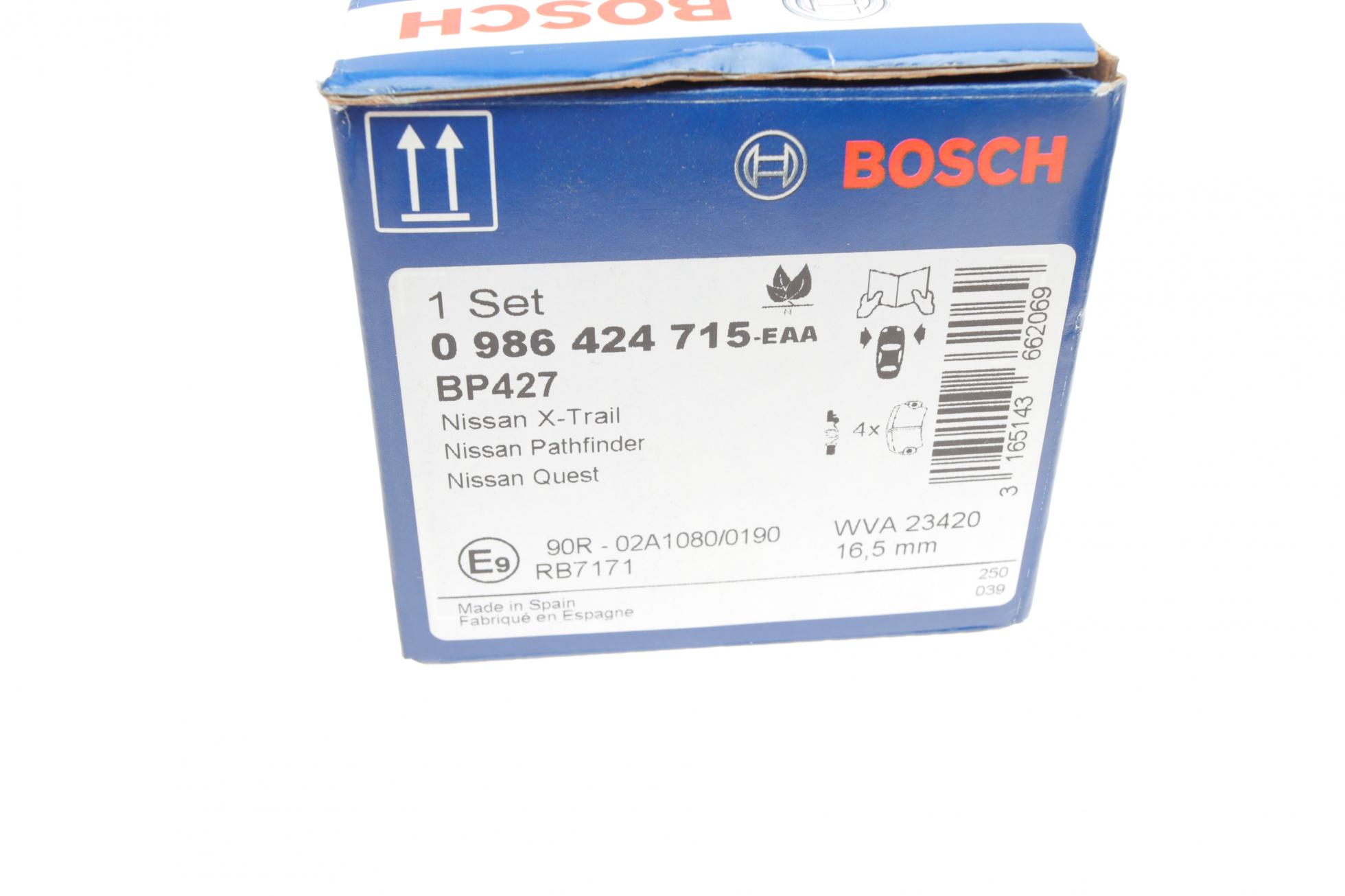 0986424715 BOSCH