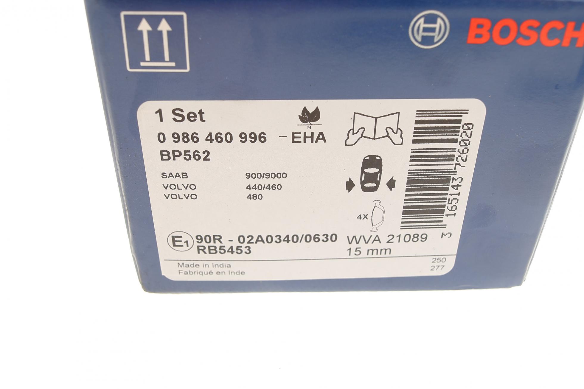 0986460996 BOSCH
