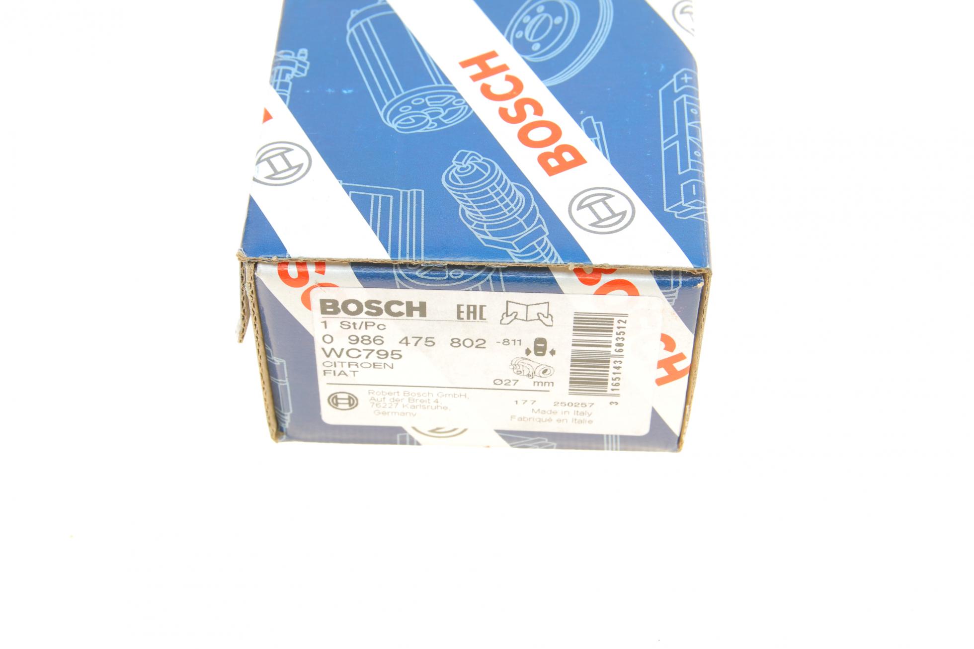 0986475802 BOSCH