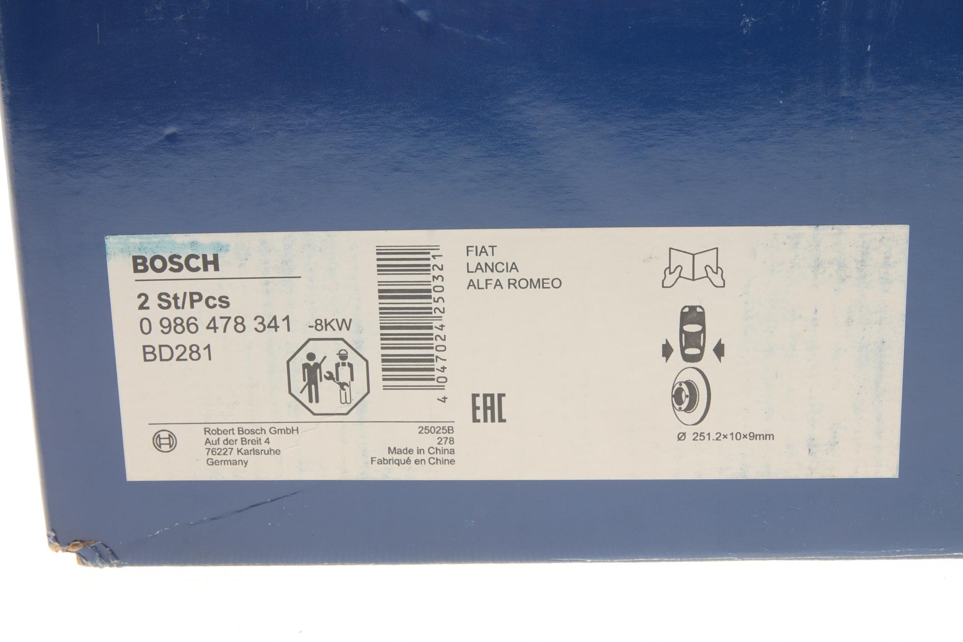 0986478341 BOSCH