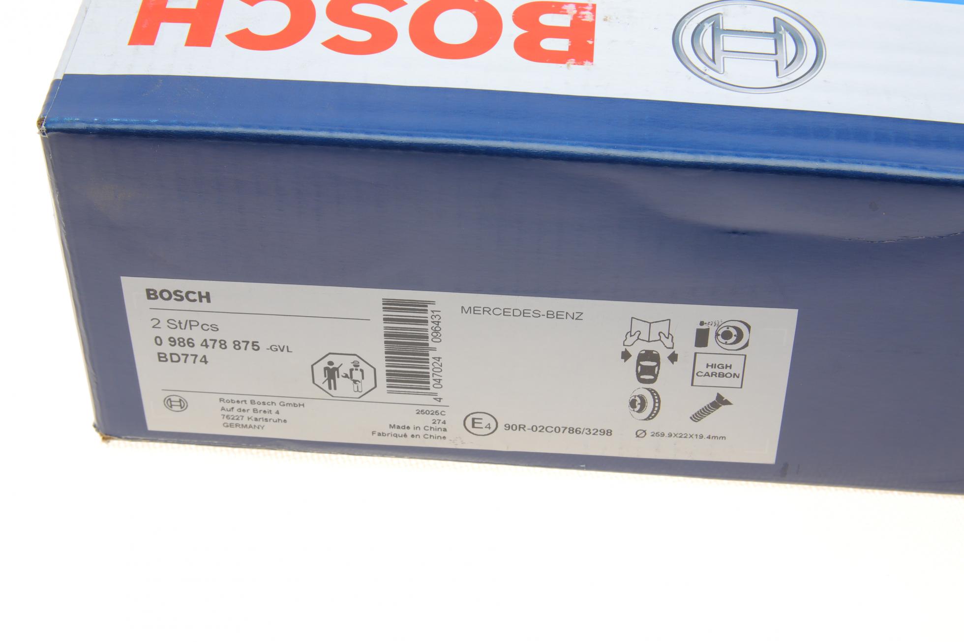 0986478875 BOSCH