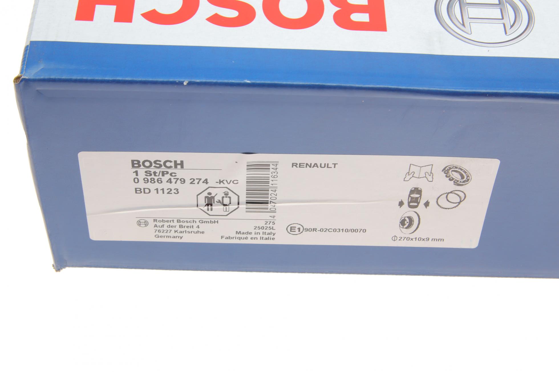 0986479274 BOSCH