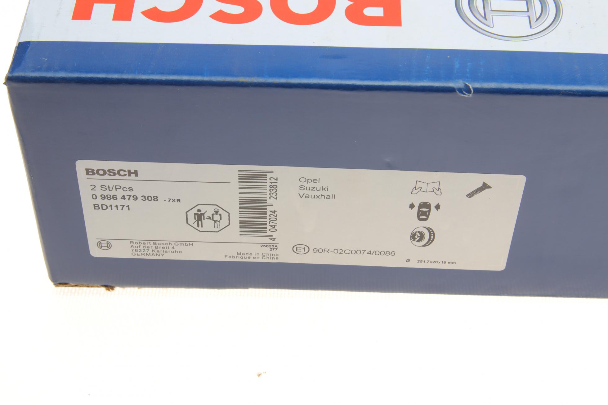 0986479308 BOSCH