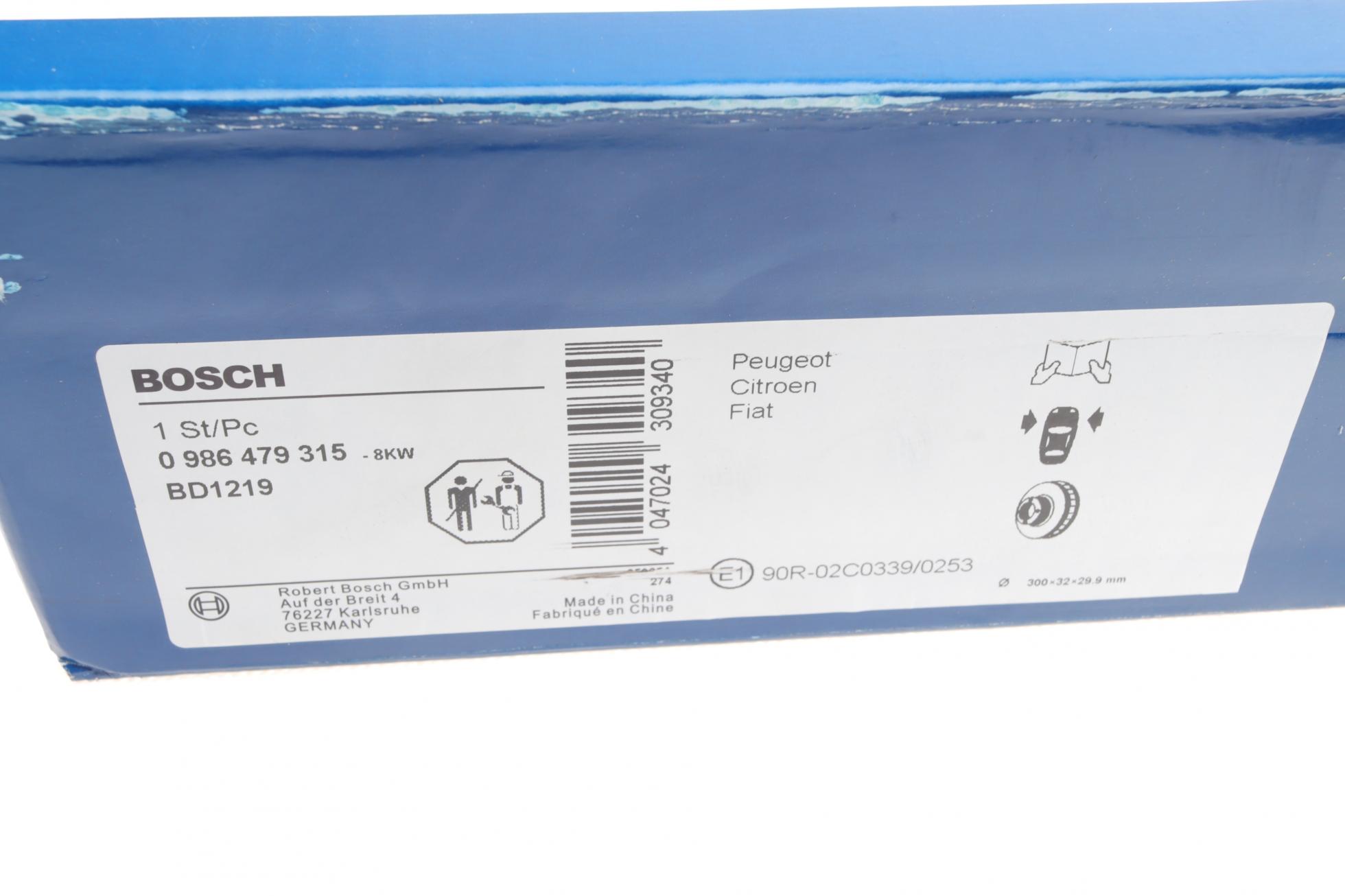 0986479315 BOSCH