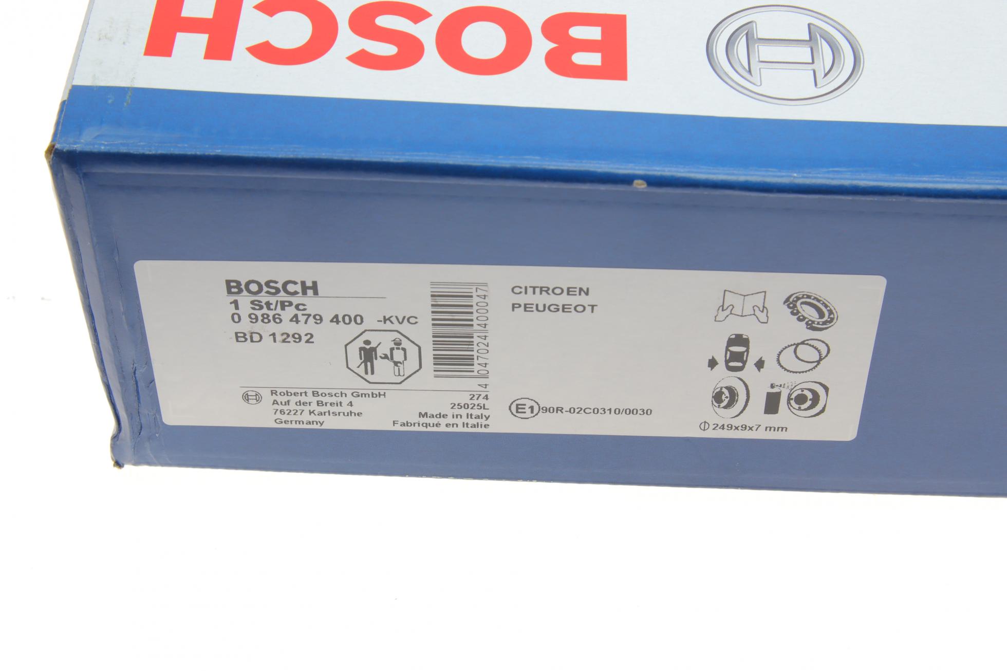 0986479400 BOSCH