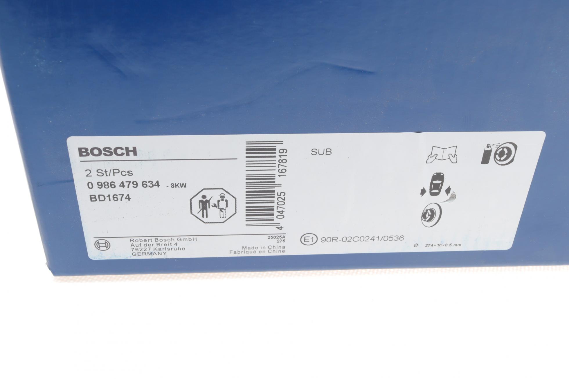 0986479634 BOSCH