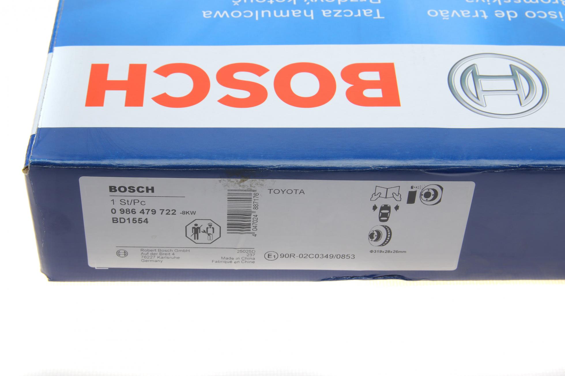 0986479722 BOSCH