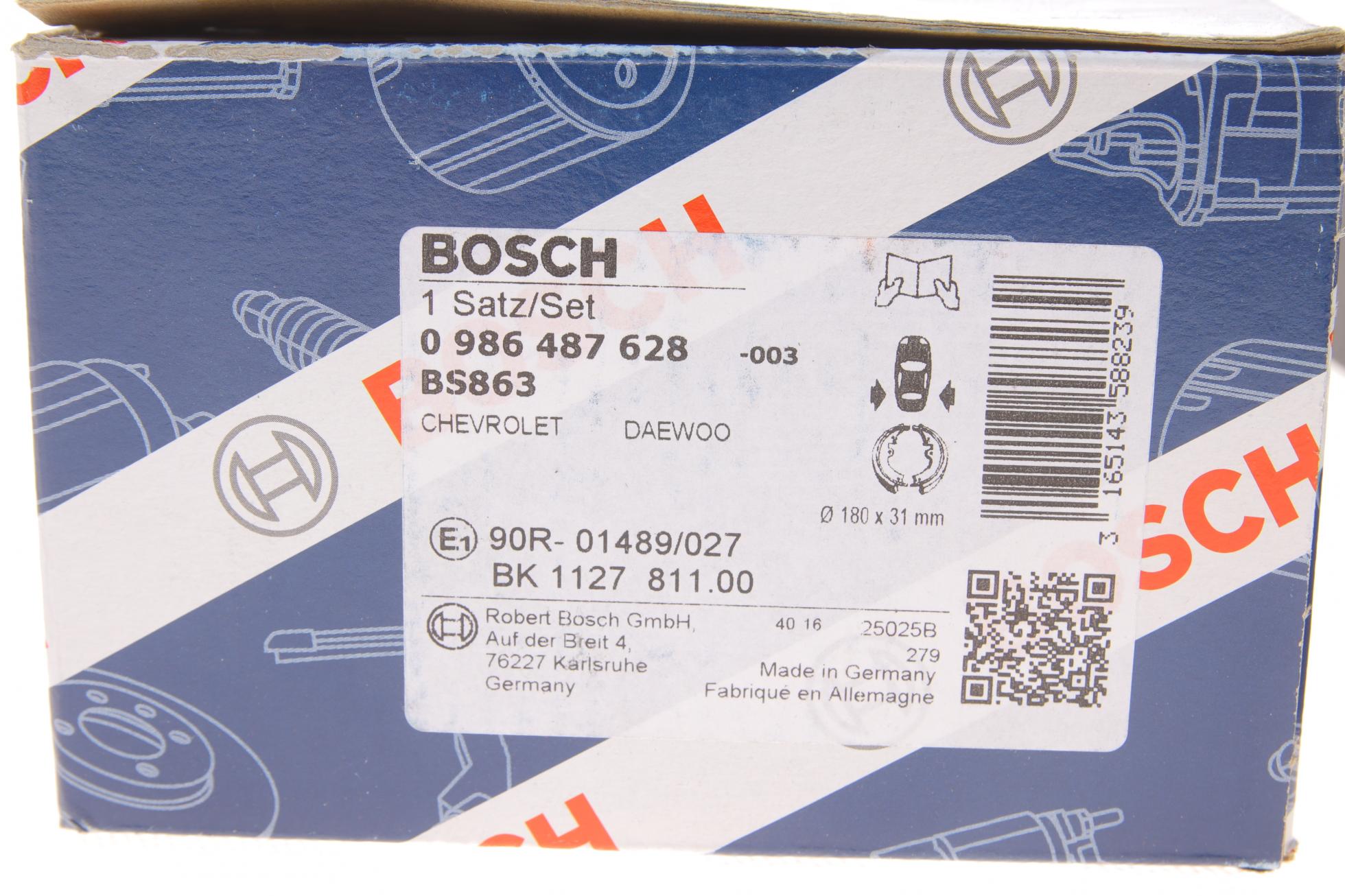 0986487628 BOSCH