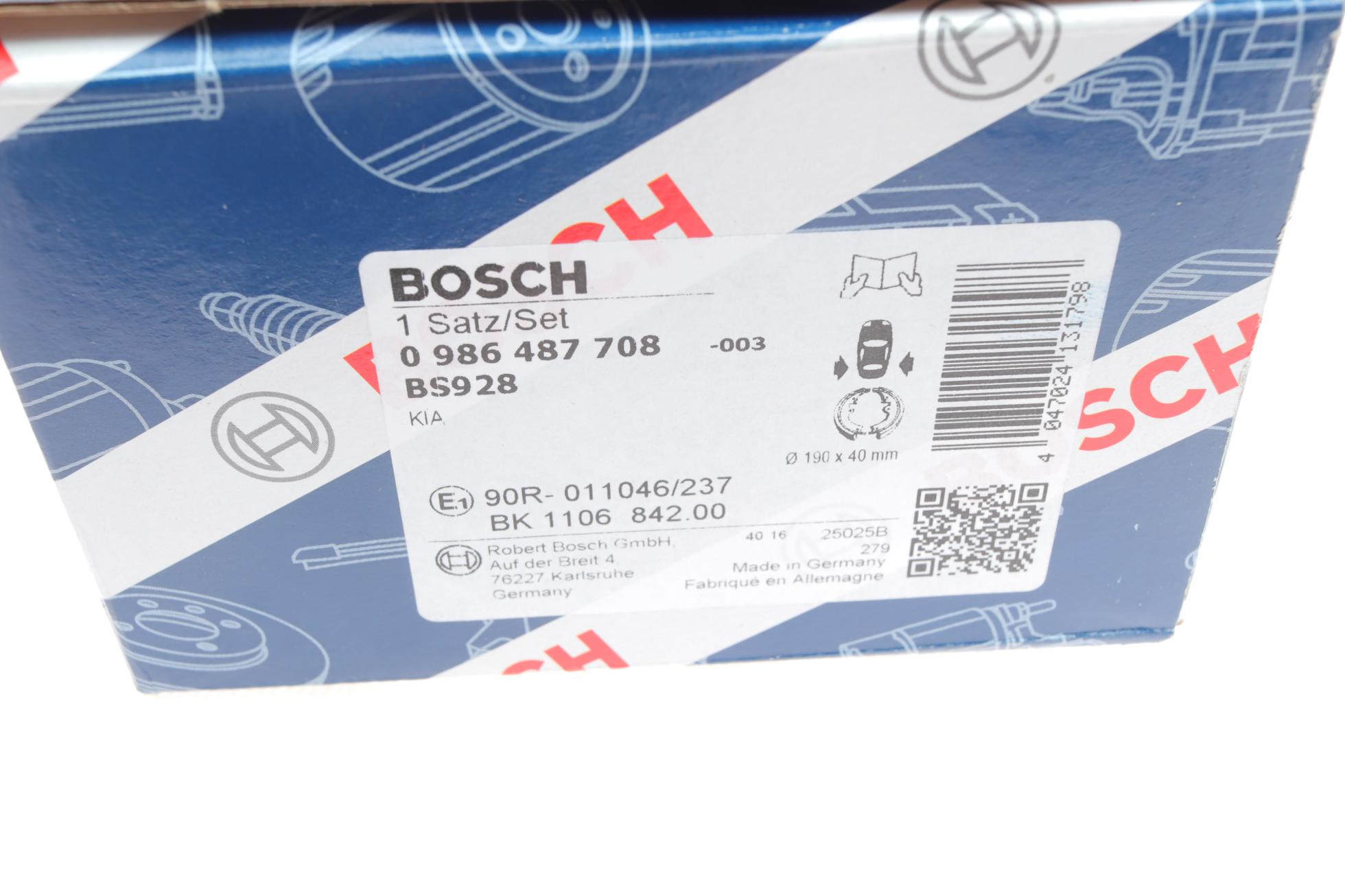 0986487708 BOSCH