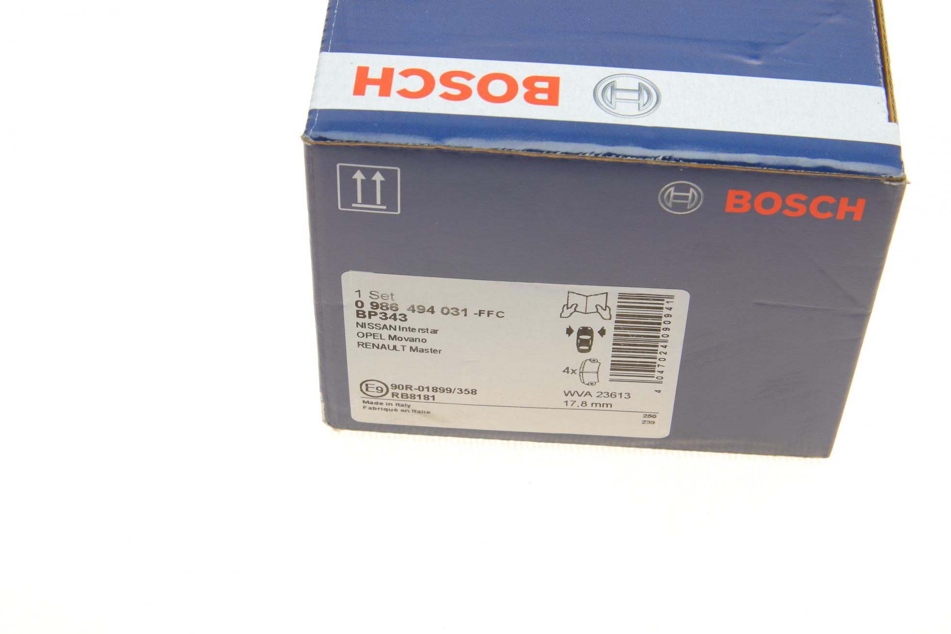 0986494031 BOSCH