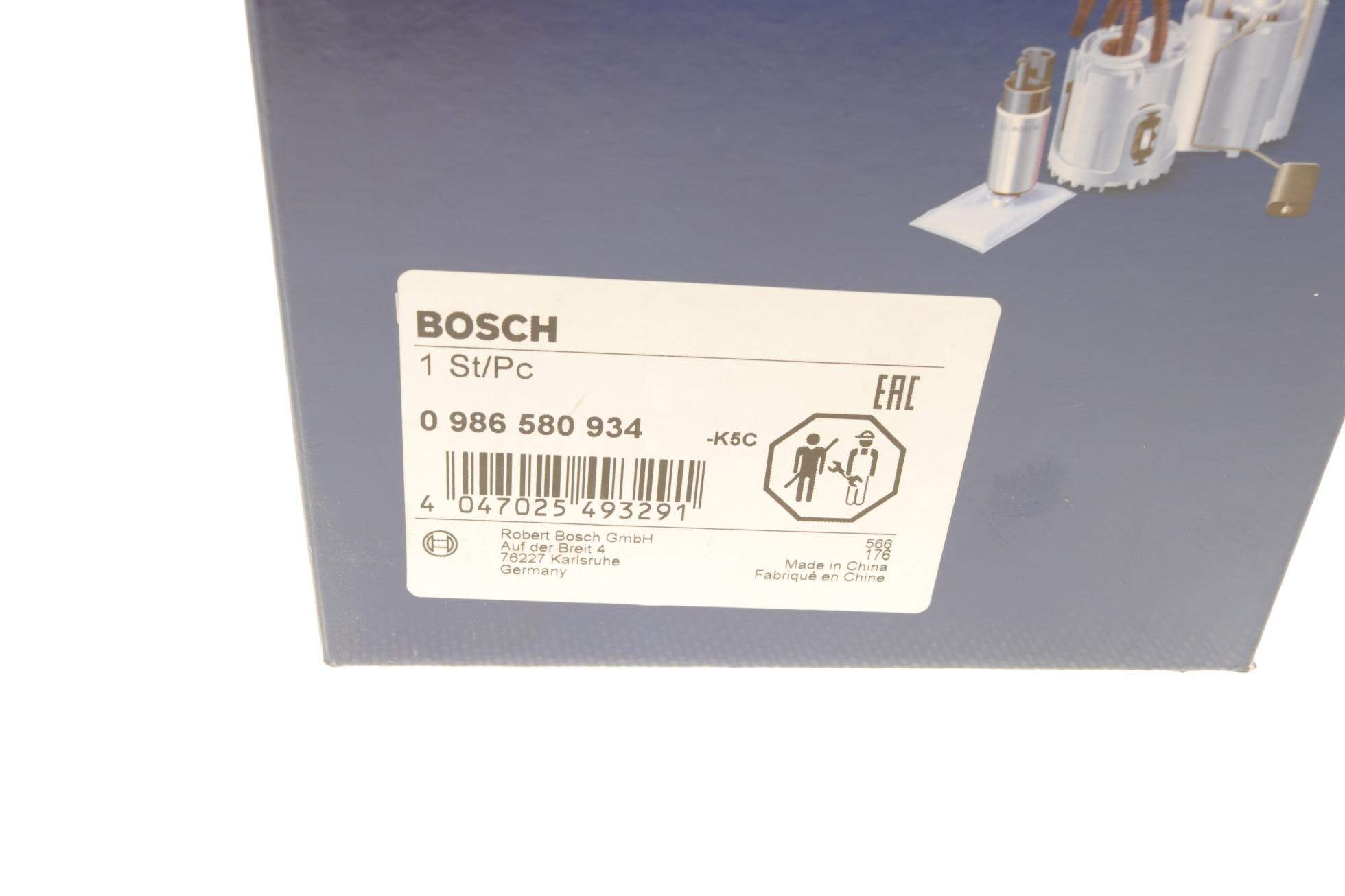 0986580934 BOSCH