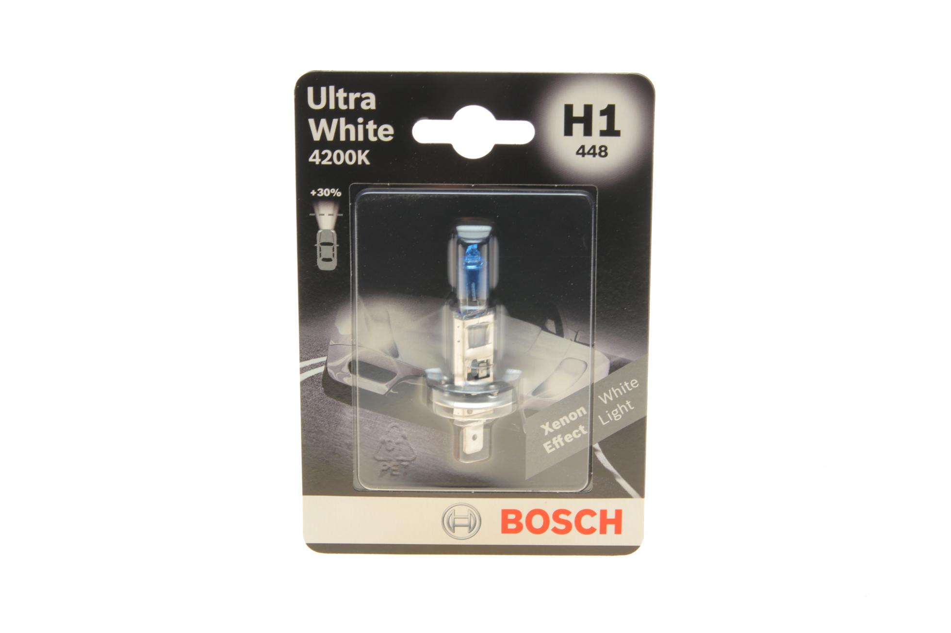 Лампа___ H1 Ultra White 4200K блистер - кратн. 20 шт