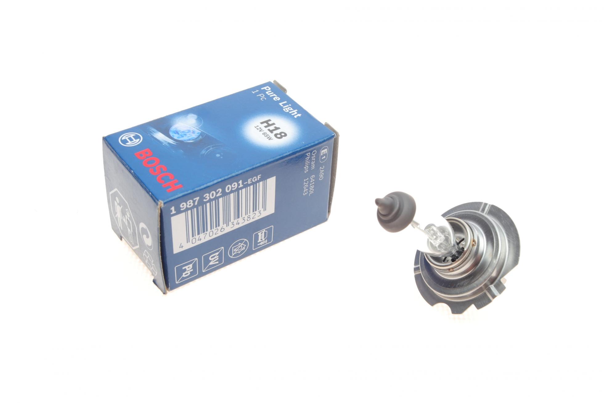 Автолампа PY27/7W 12V 65W PY26D-1