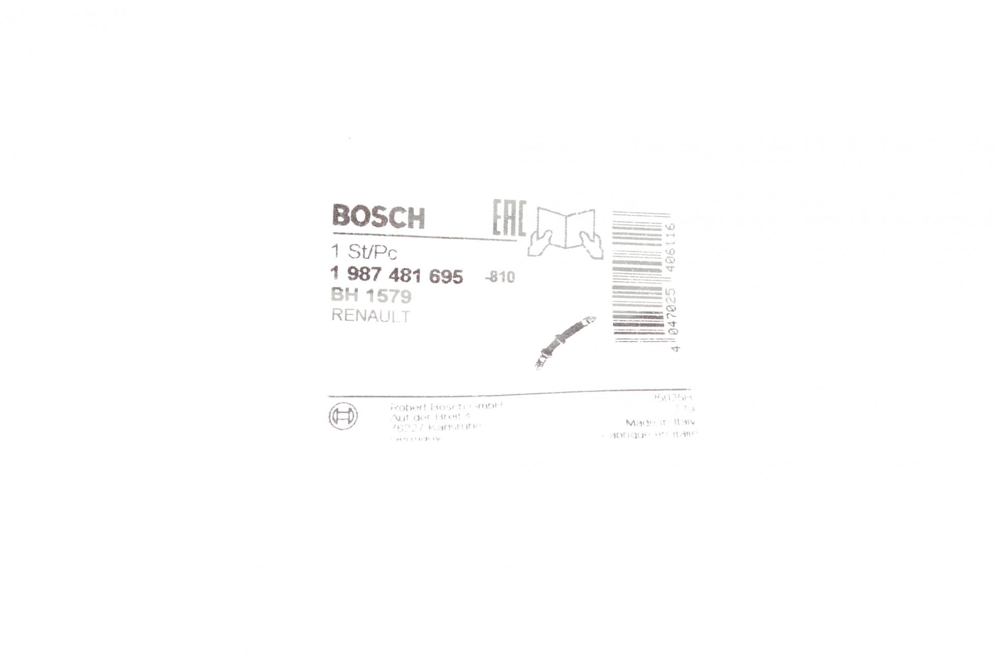 1987481695 BOSCH