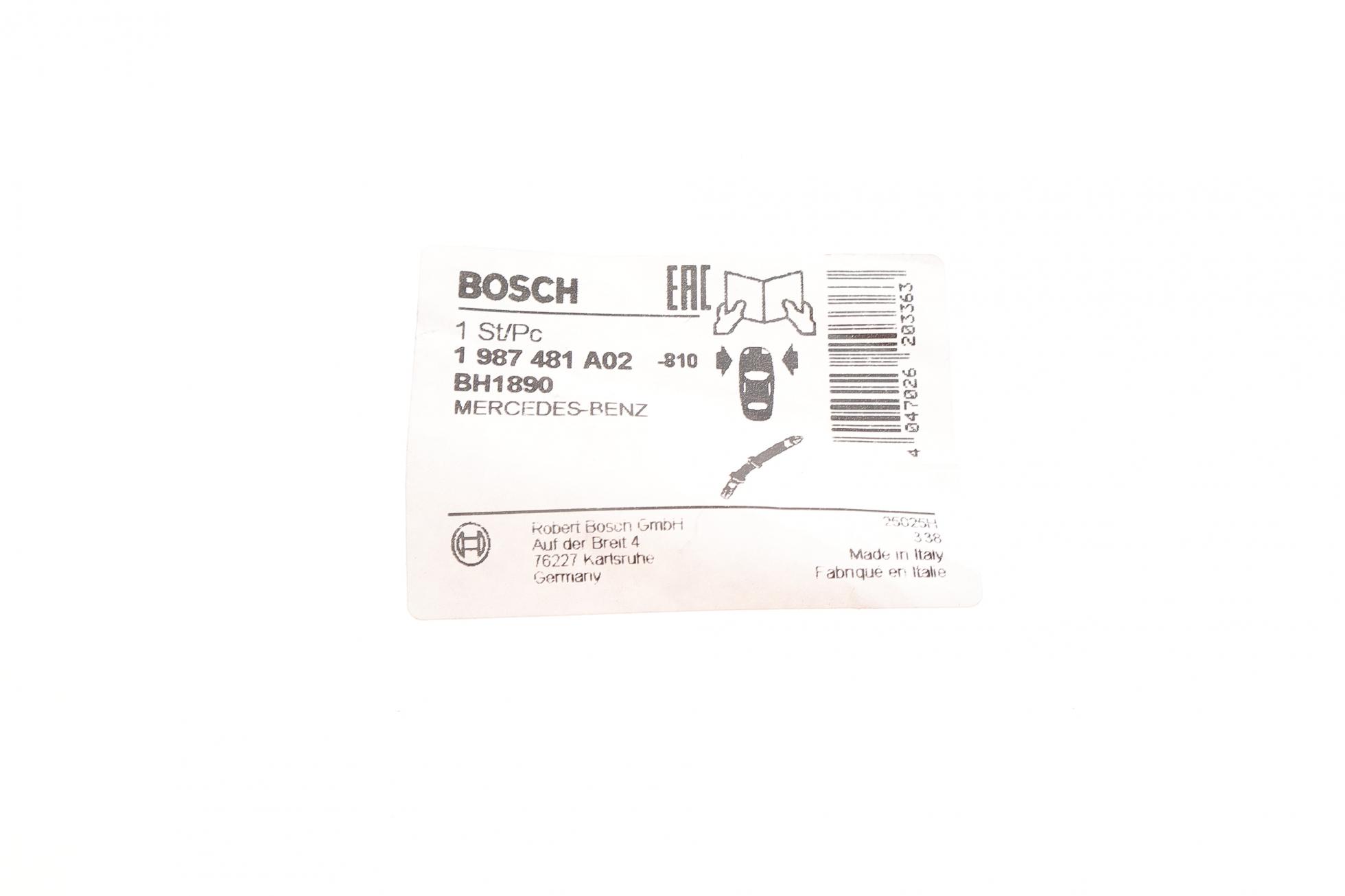1987481A02 BOSCH