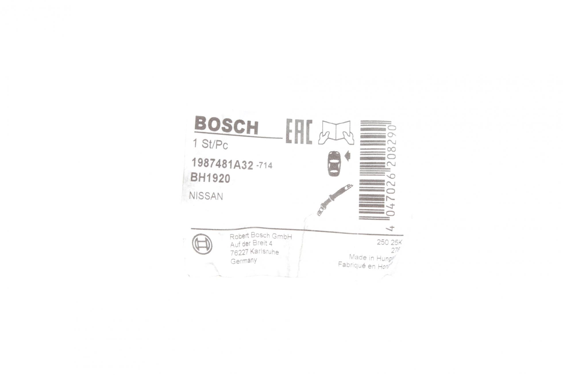 1987481A32 BOSCH