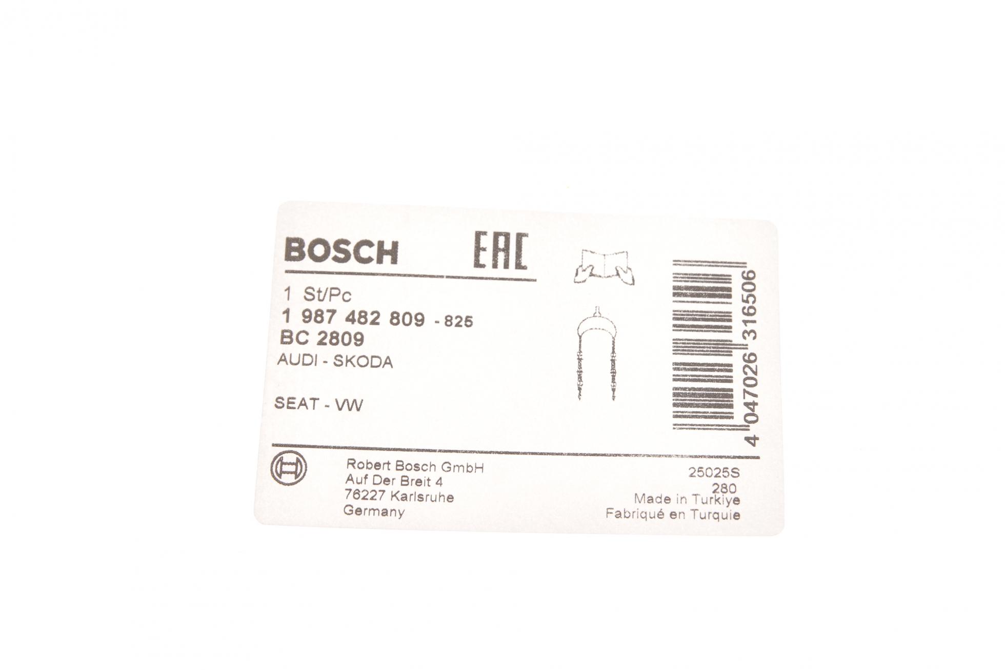 1987482809 BOSCH