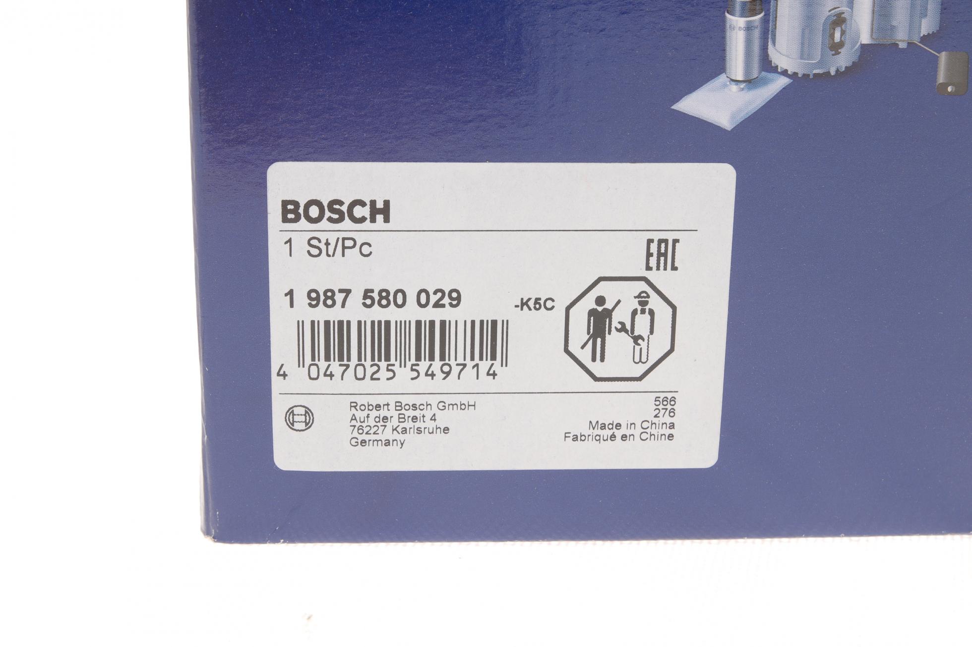 1987580029 BOSCH