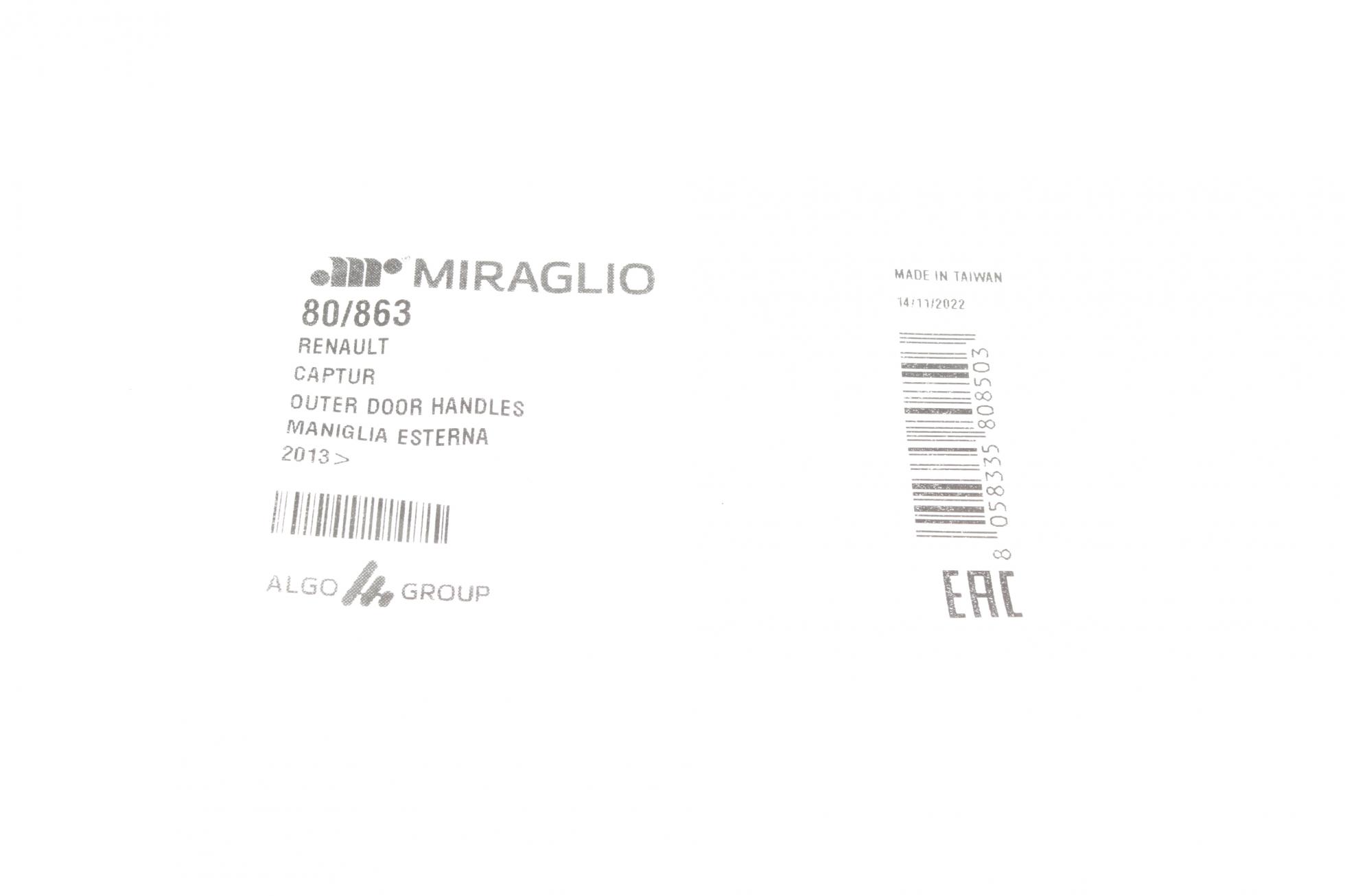 80863 MIRAGLIO