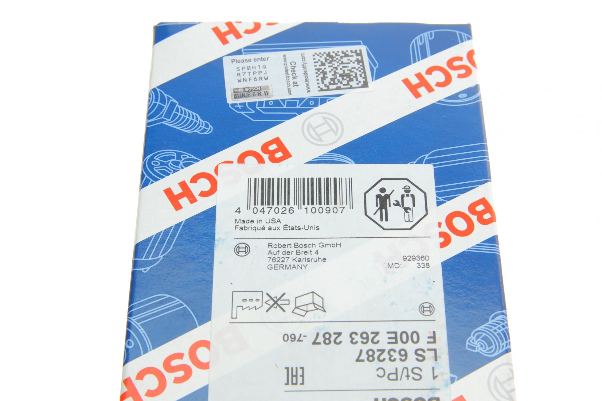 F00E263287 BOSCH