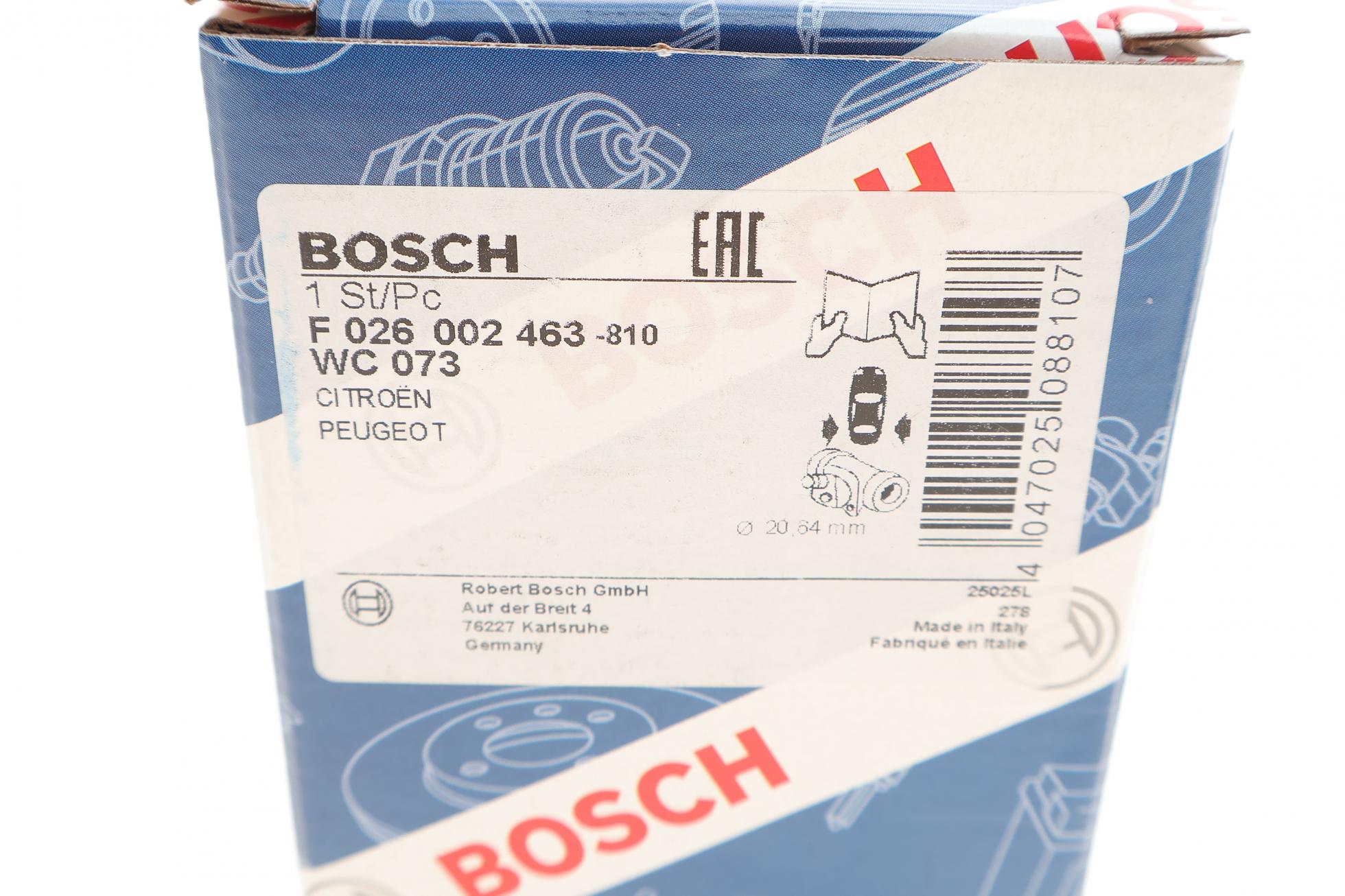 F026002463 BOSCH