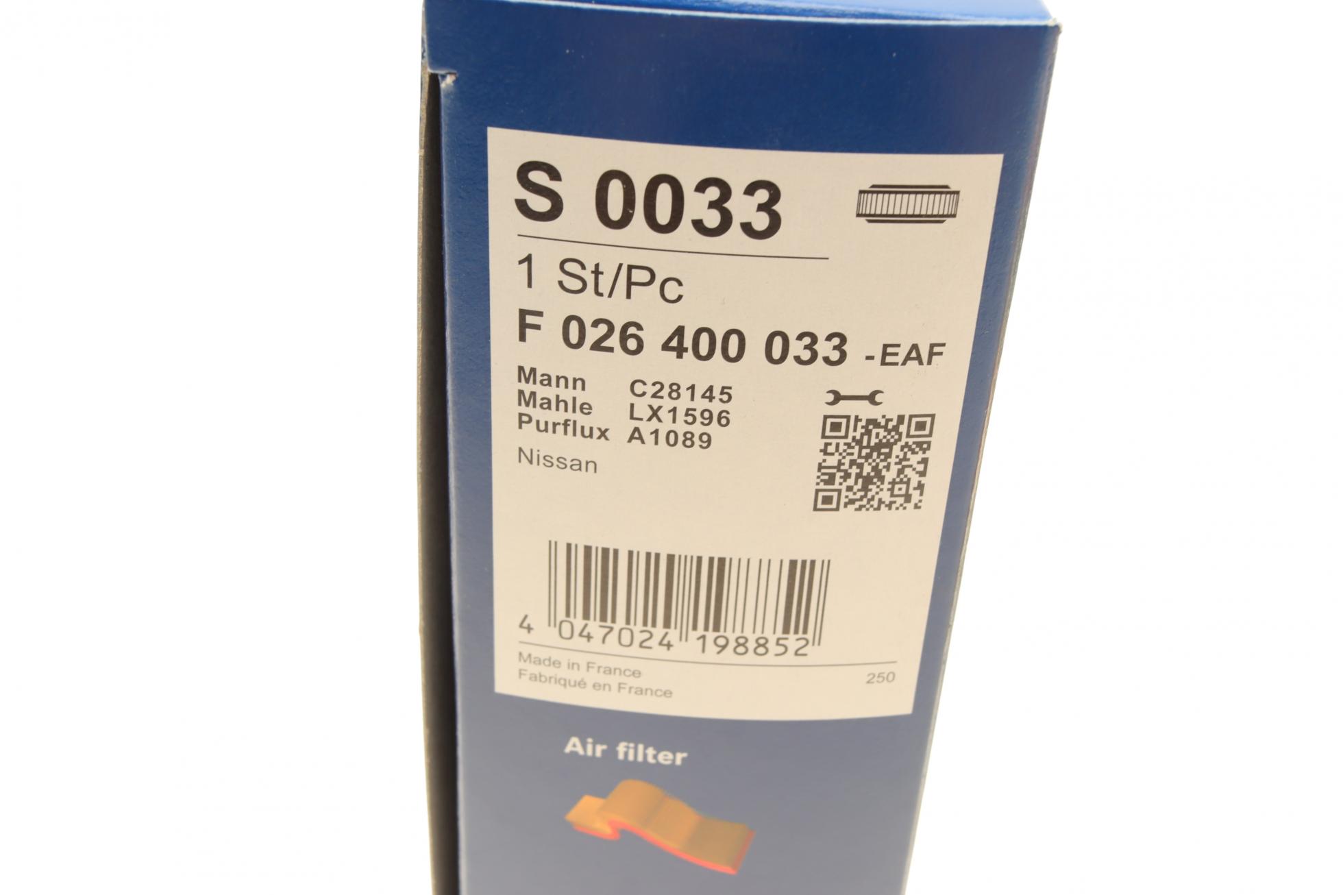 F026400033 BOSCH