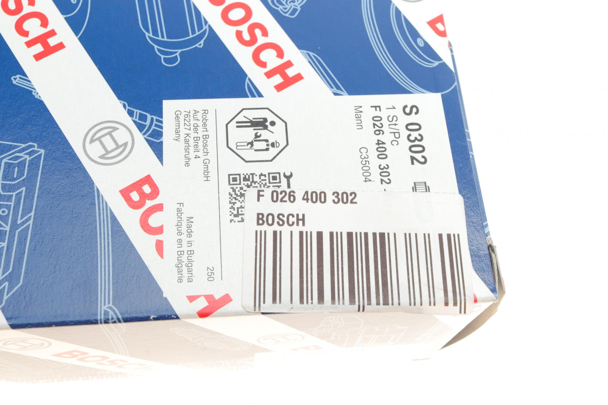 F026400302 BOSCH