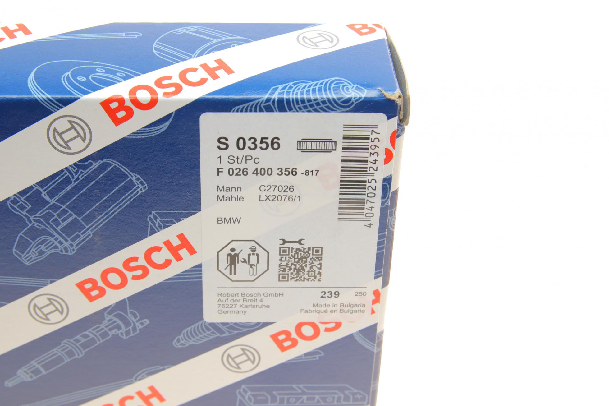 F026400356 BOSCH