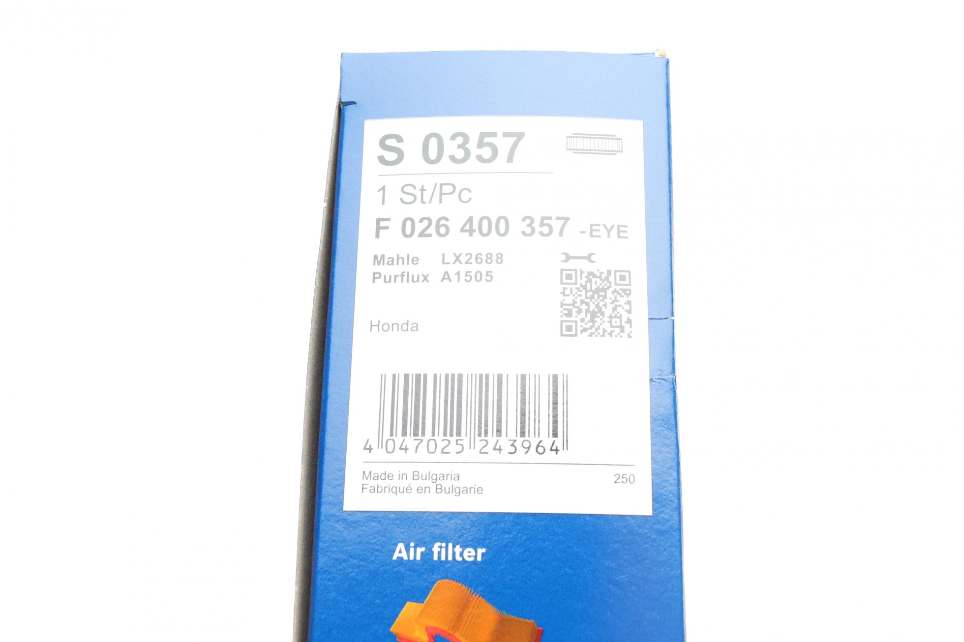 F026400357 BOSCH